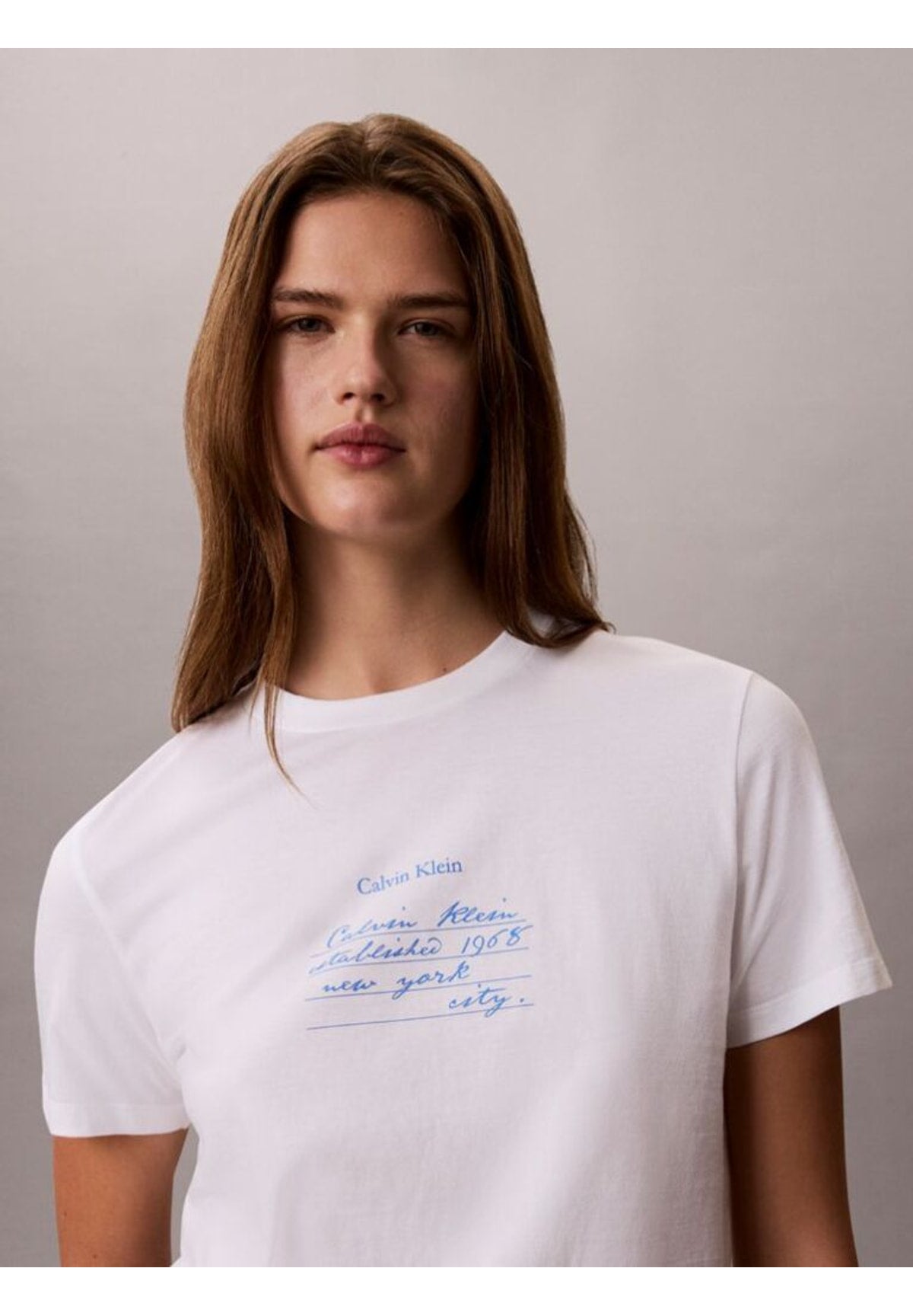 T-shirt a Maniche Corte Ss Classic Handwriti LV047G800G Bright White