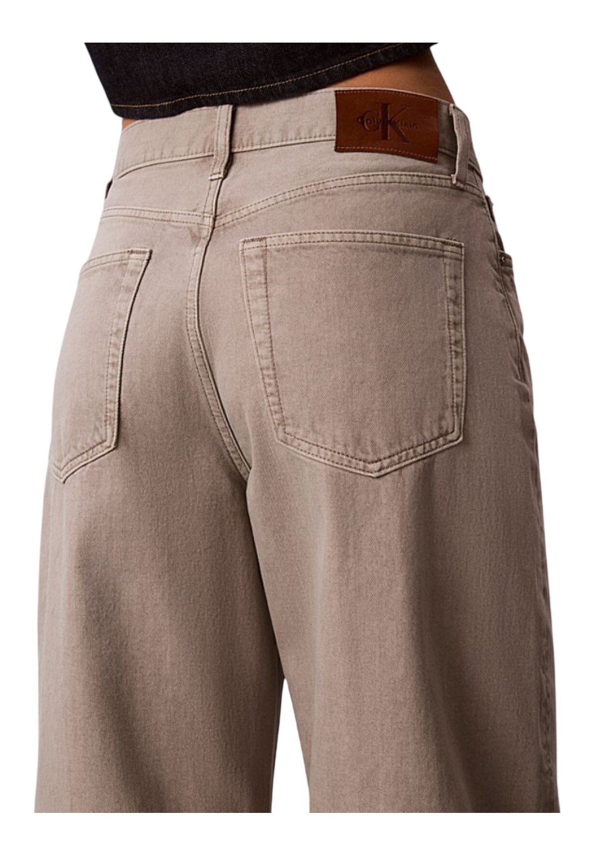 Jeans Cropped Barrel Jean LV047G900G Grey Sage
