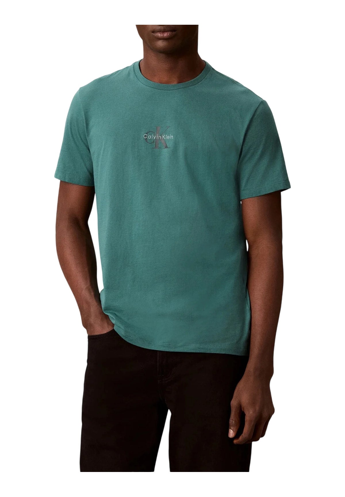 T-shirt a Maniche Corte Ss 30S Micro Monolog LV04RB866G North Sea