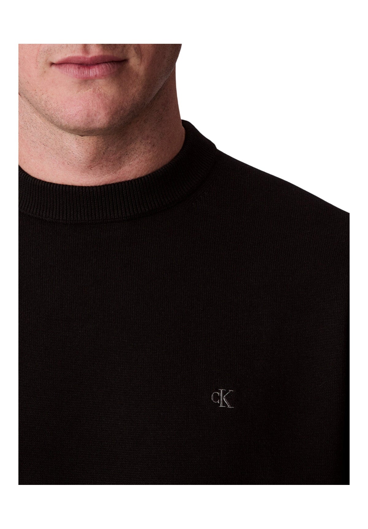 Maglione Girocollo Eu Ls Cttn Rlxd Crwn LV04RC309G Black