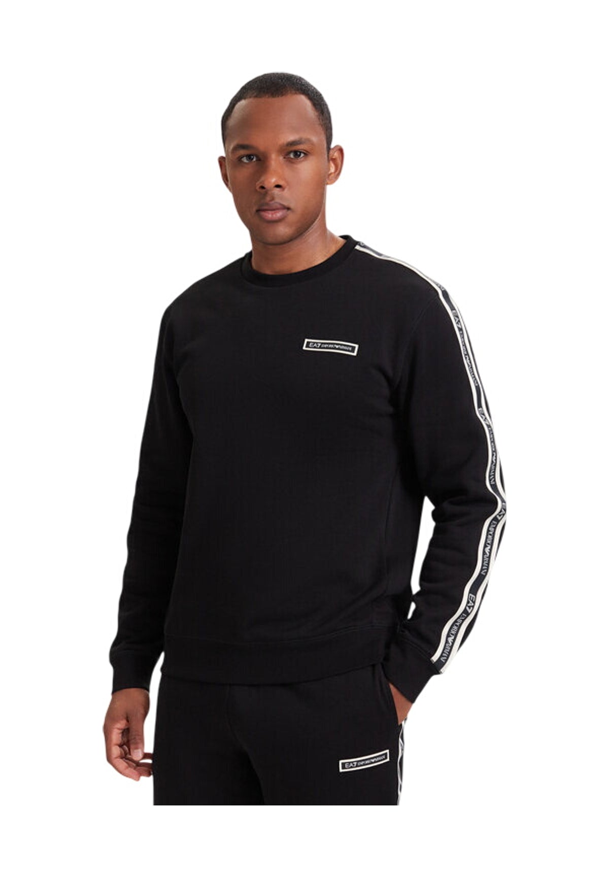 Felpa Girocollo 7M002195 Black