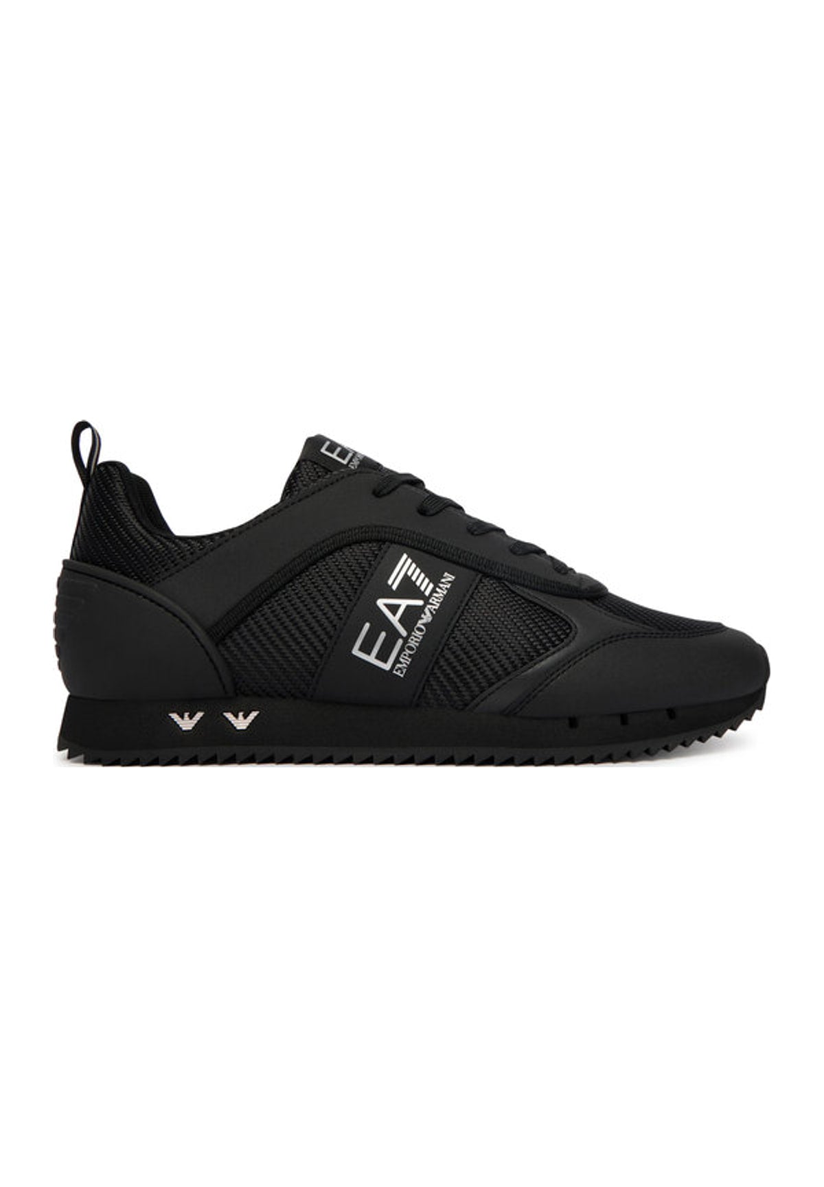 Sneakers 7X000337 Triple black, silver