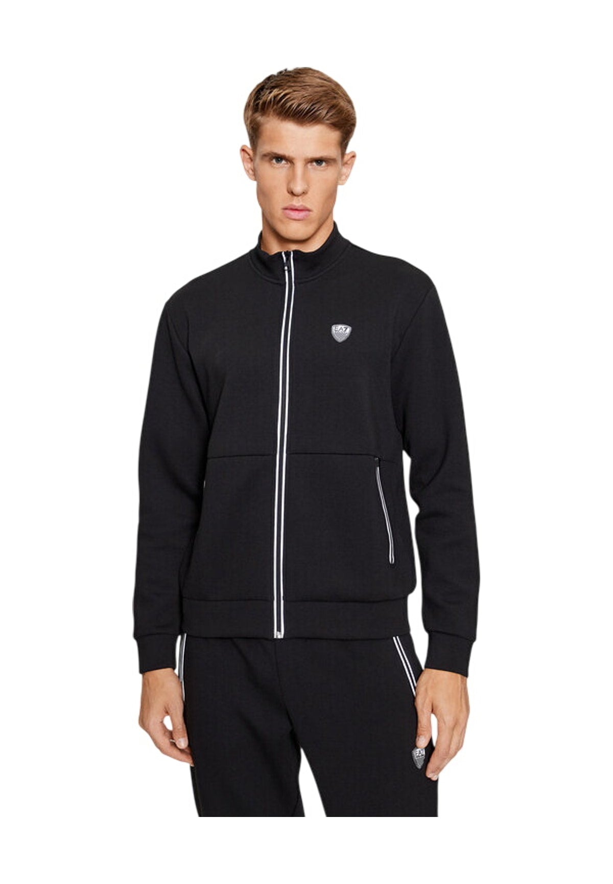 Felpa Full-Zip 8NPM19 Black