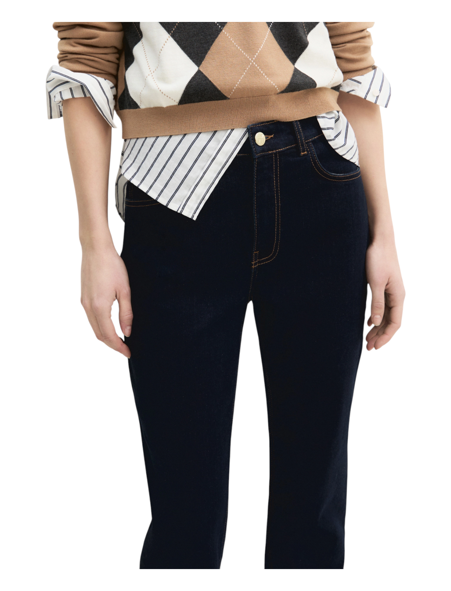 Jeans 2625186071200 EMMBOOTCUT Blu notte