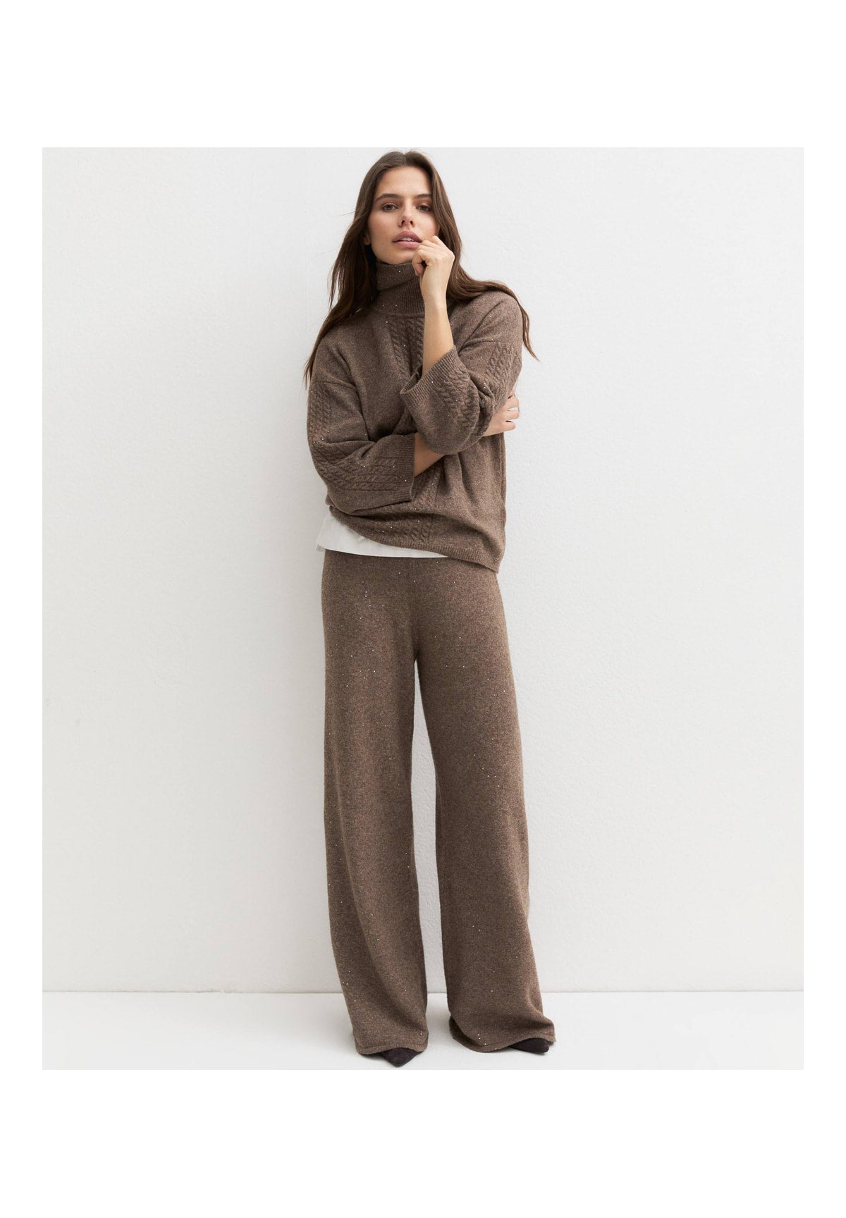 Pantaloni 2625336022200 EMMCACAO Tortora