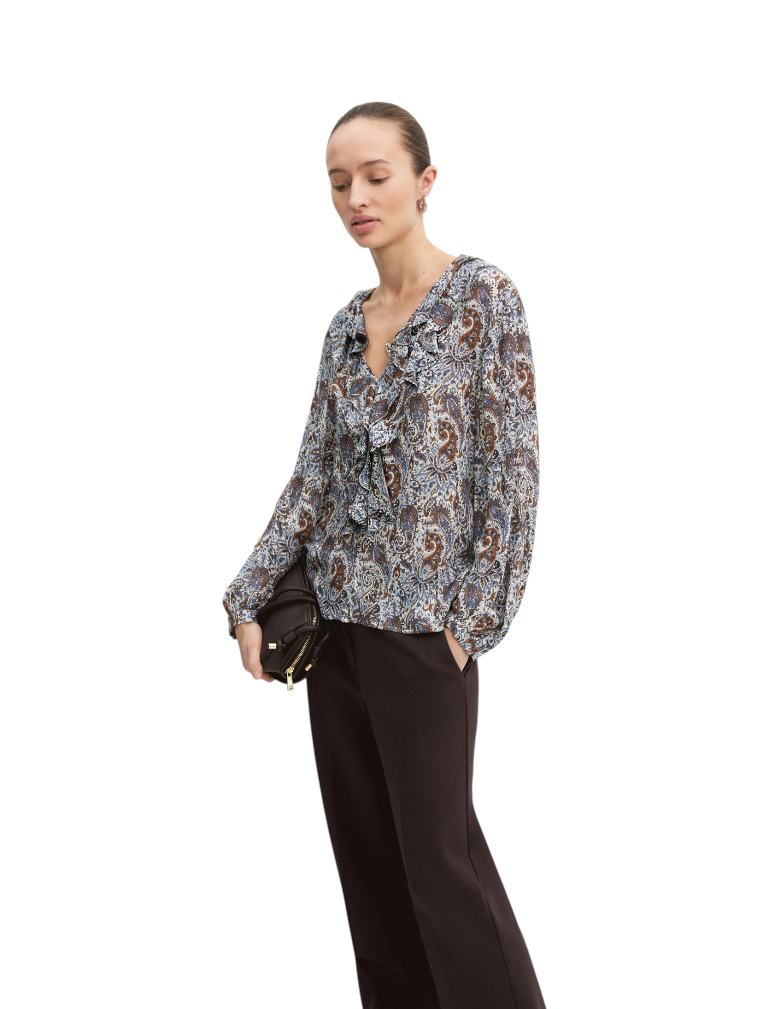 Camicia a Maniche Lunghe 2625116211200 EMMDONARE Bianco Lana