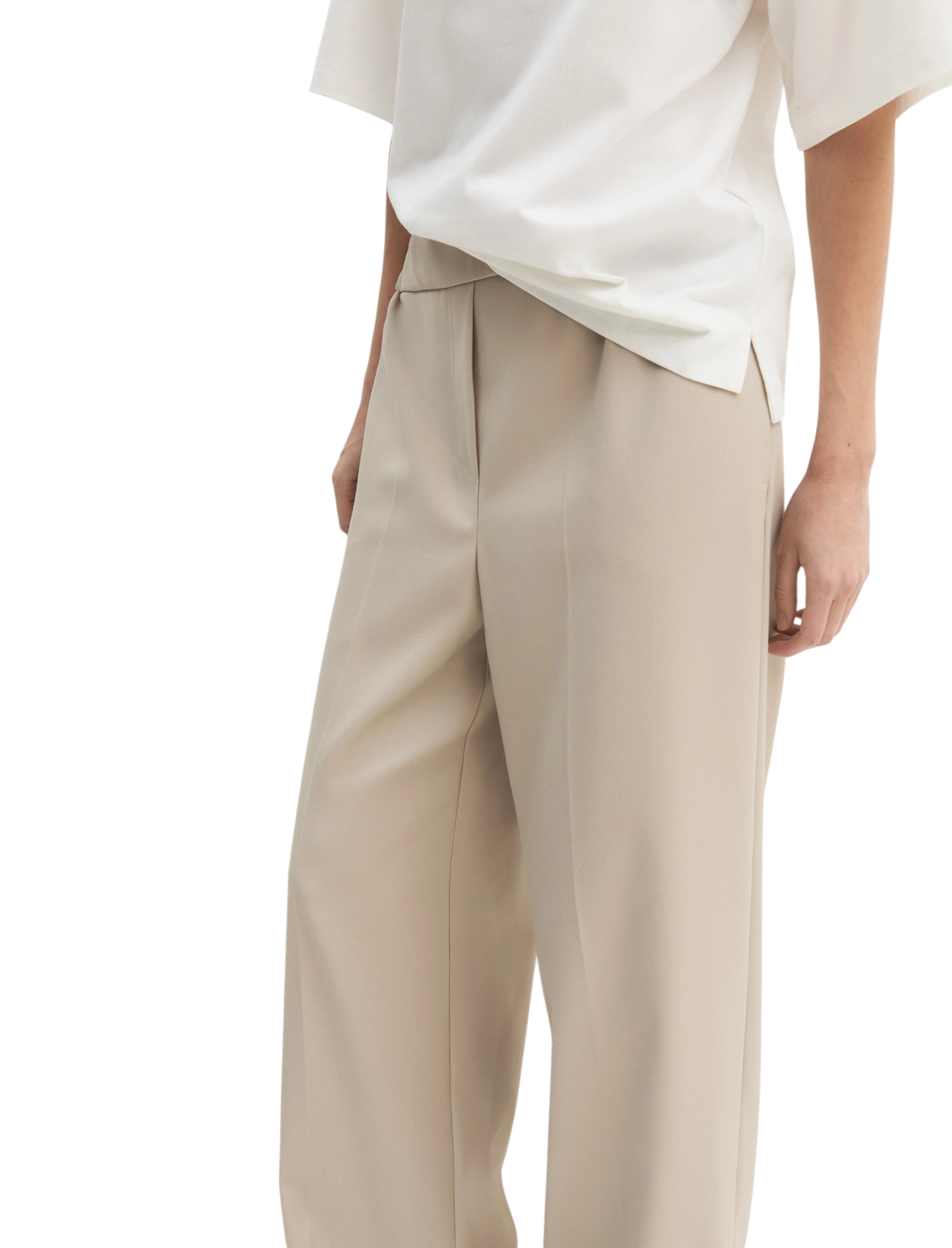 Pantaloni 2625136111200 EMMFIESTA Ecru