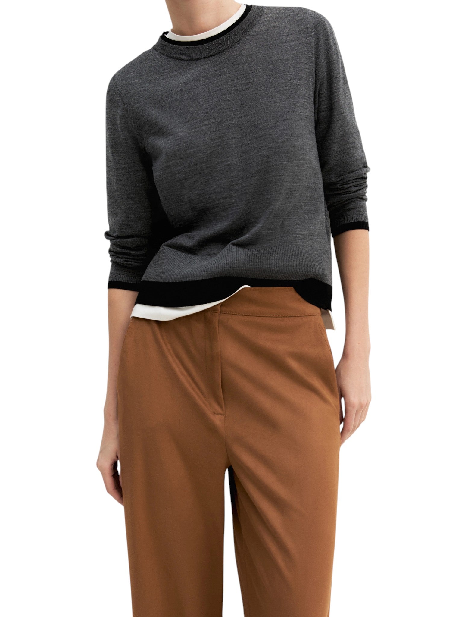 Pantaloni 2625786071200 EMMPALATO Cognac