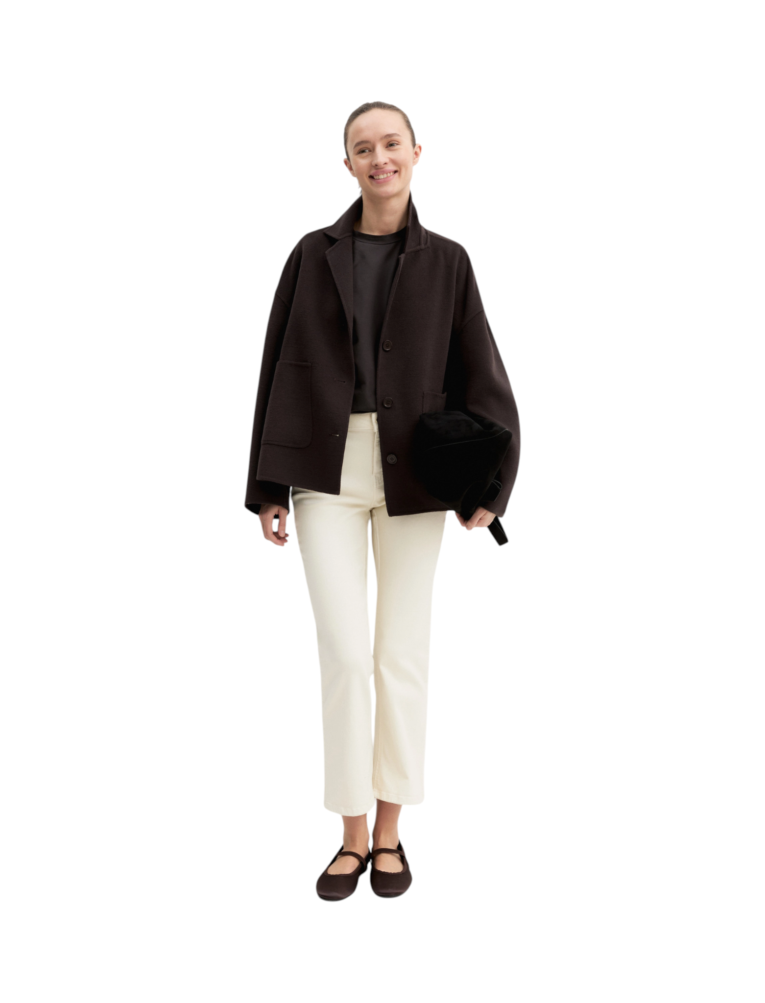 Pantaloni 2625136071200 EMMQUAGGA Panna