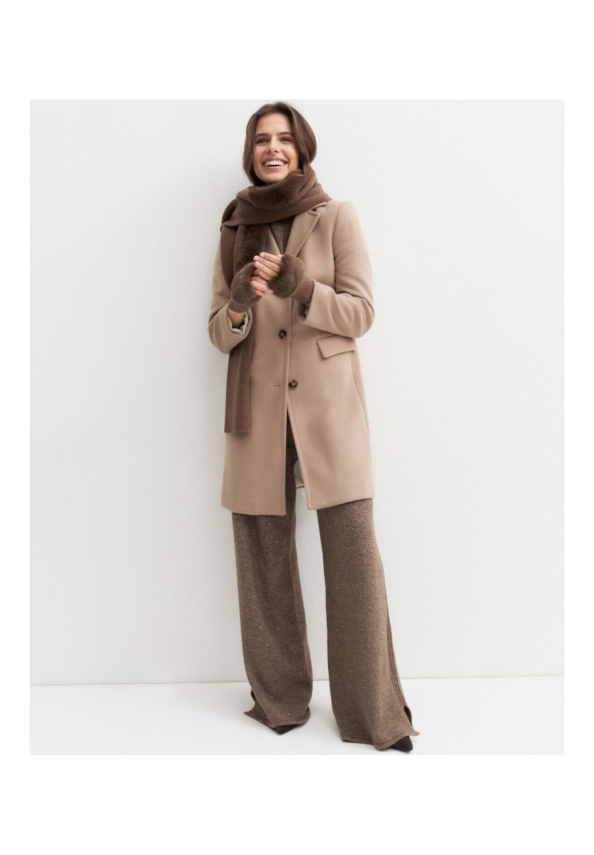 Cappotto 2625906052200 EMMSTAGNO Nocciola