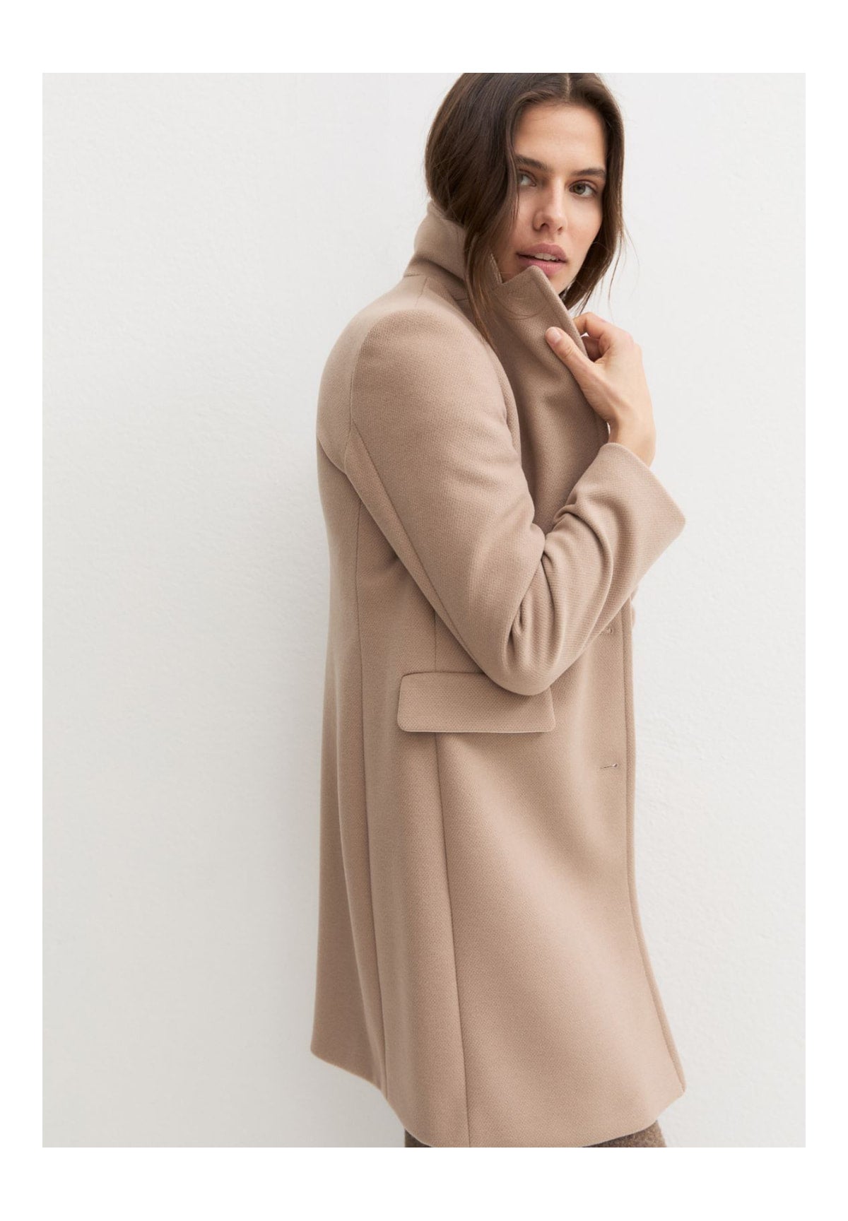 Cappotto 2625906052200 EMMSTAGNO Nocciola