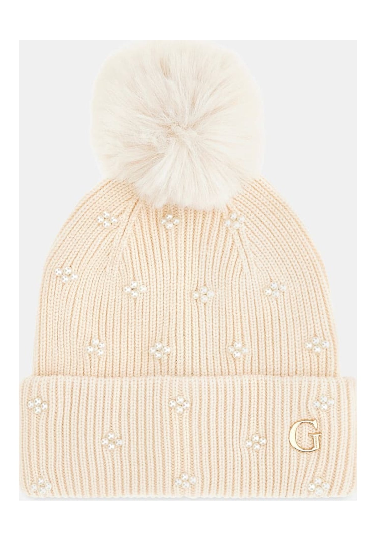 Cappello Knitted Beanie AW5635 Off White