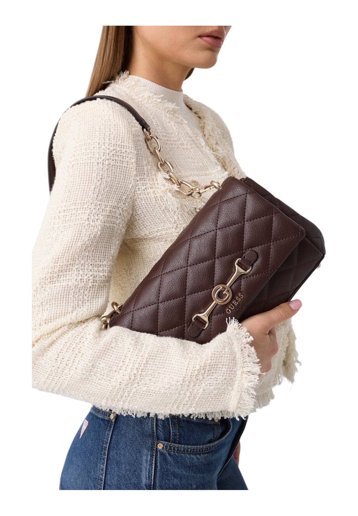 Borsa a Spalla Frances Hobo HWQG22 Brown