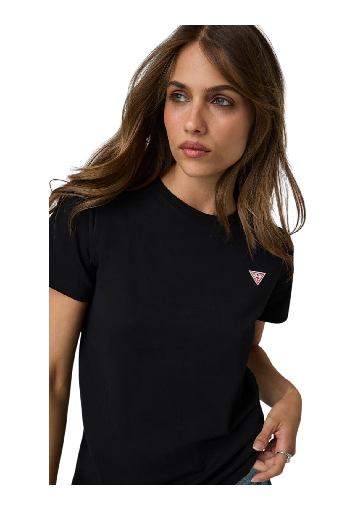 T-shirt a Maniche Corte Gj Ss Cn Reg Mini Tr W4YI10 Jet Black A996