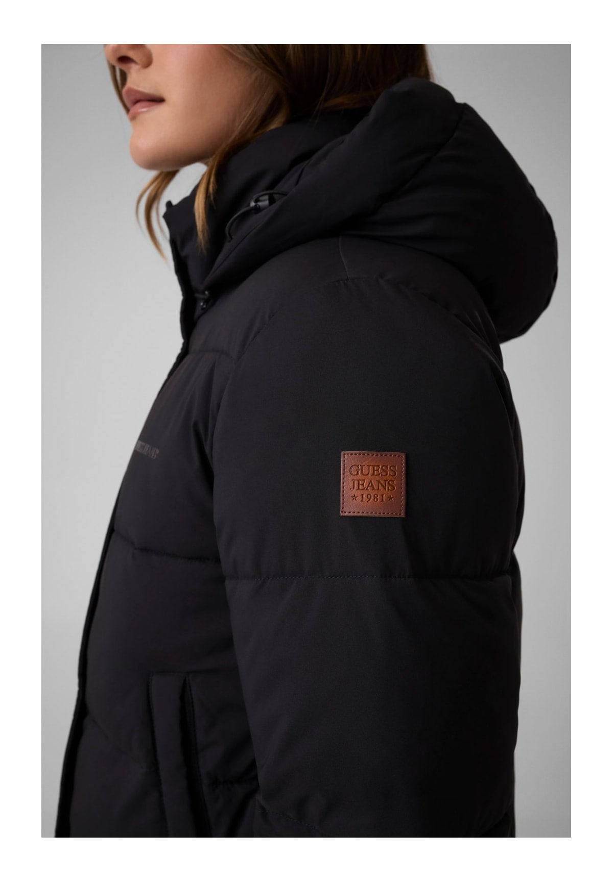Piumino Pesante Gj Cropped Puffer Ja W6BL25 Jet Black A996