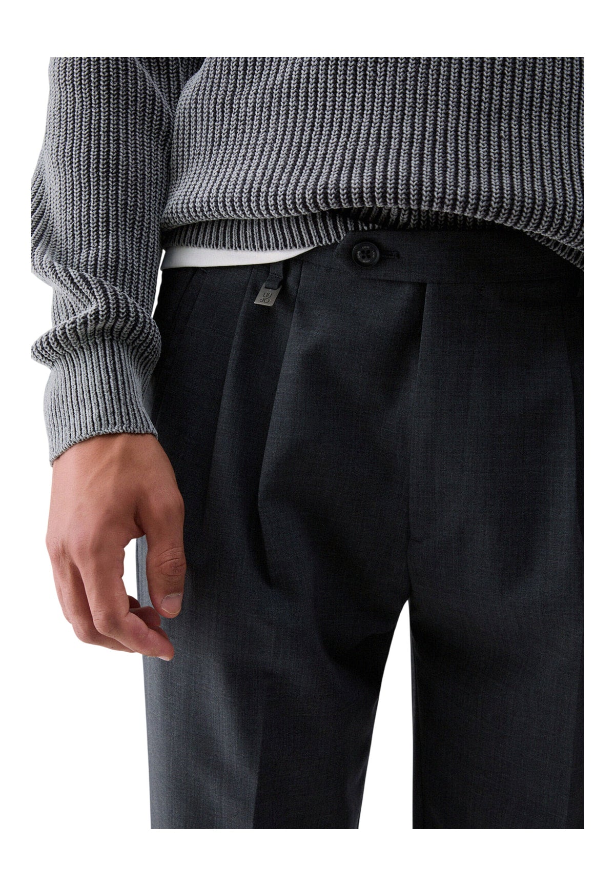 Pantaloni QF6003 Ash Grey Mel