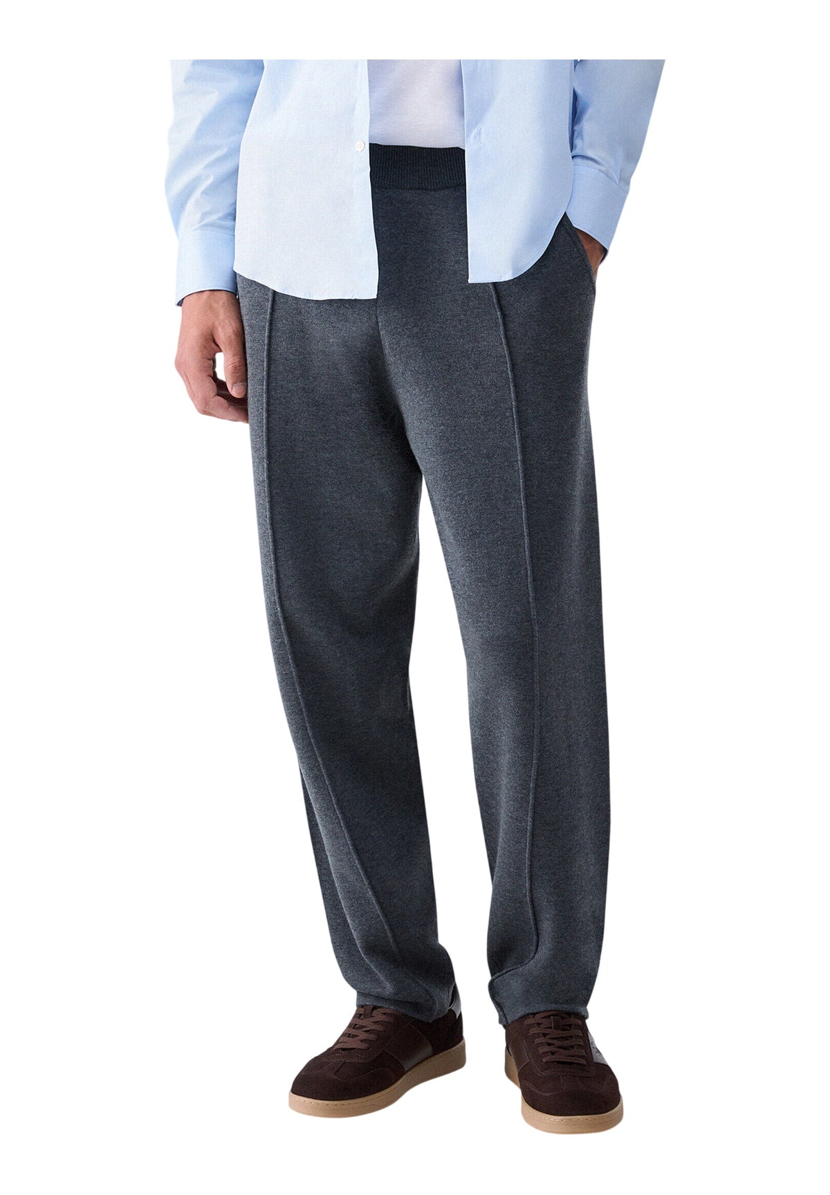 Pantaloni QF6105 Ash Grey Mel