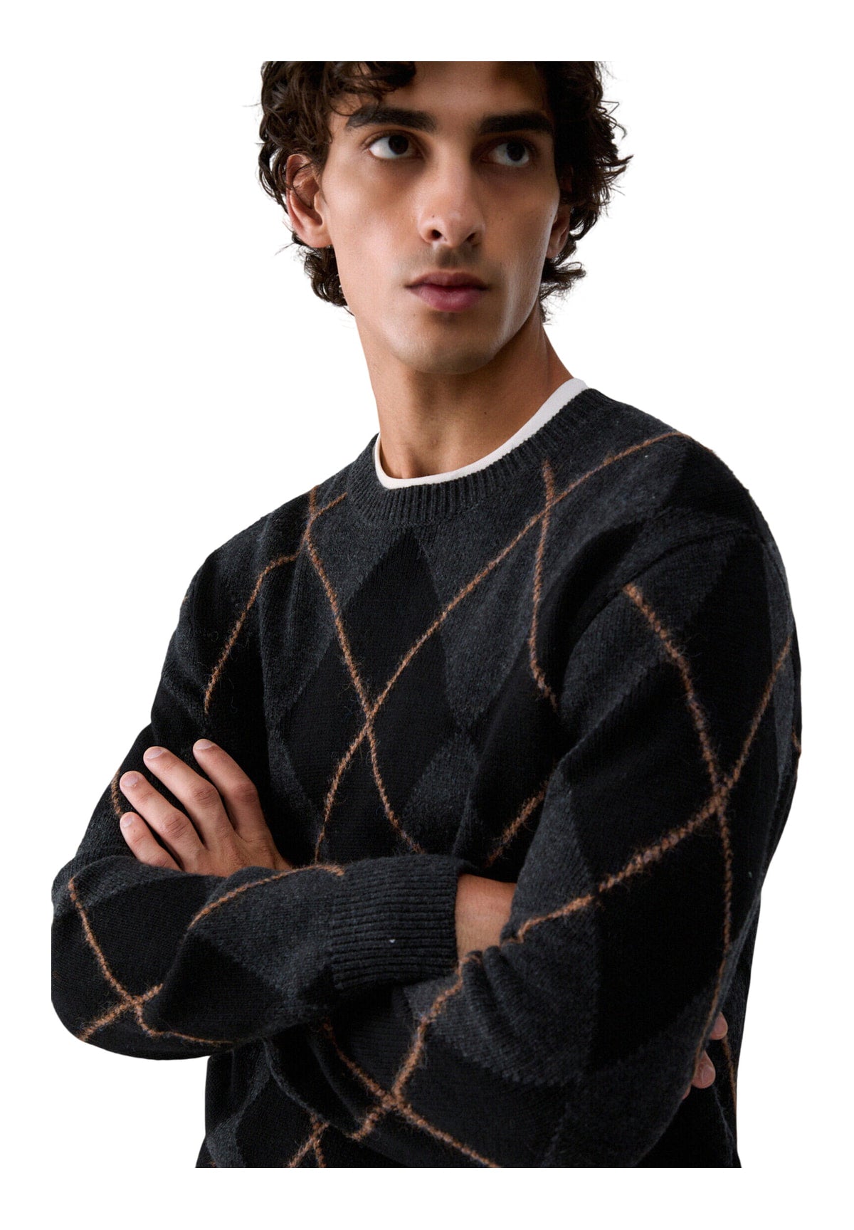 Cardigan QF6183 Nuez Rombi