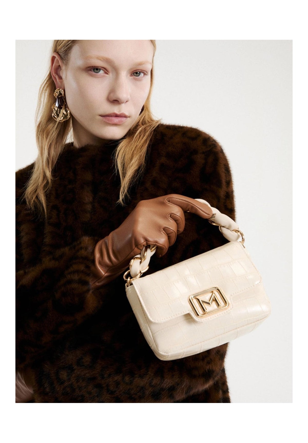 Borsa a Mano 2623516146200 MLALONTRA2 Avorio