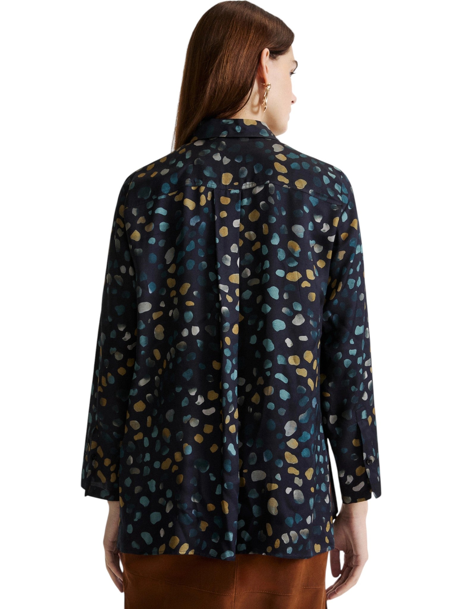 Camicia a Maniche Lunghe 2623116161200 MLLBALLATA Navy