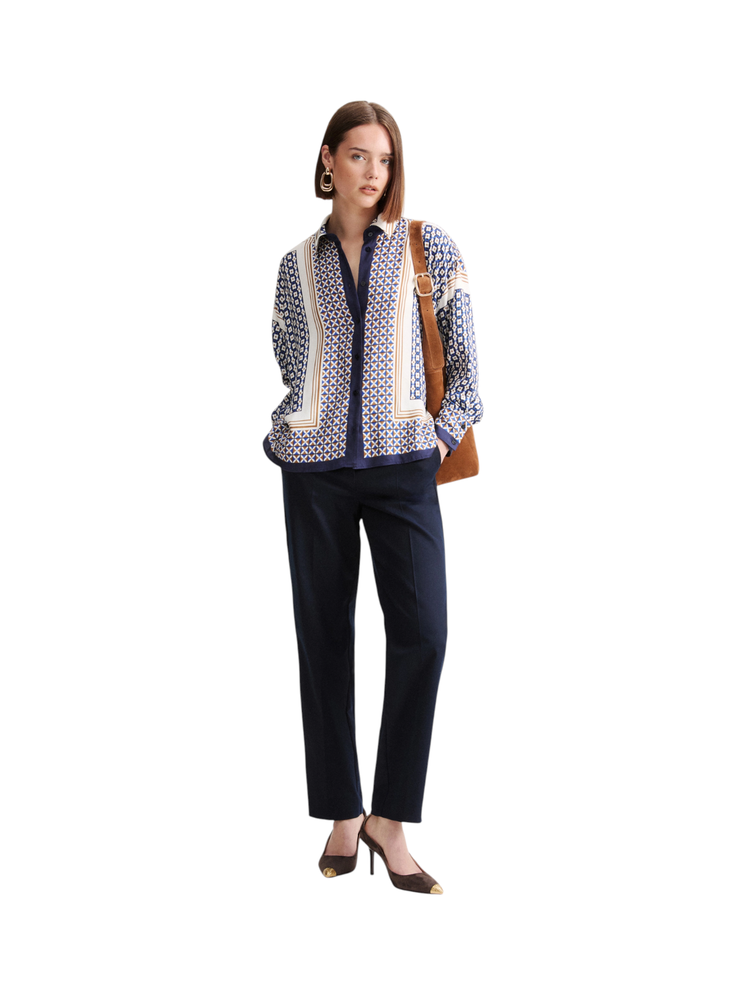 Camicia a Maniche Lunghe 2624116041200 MLLLICENZA Blu Royal
