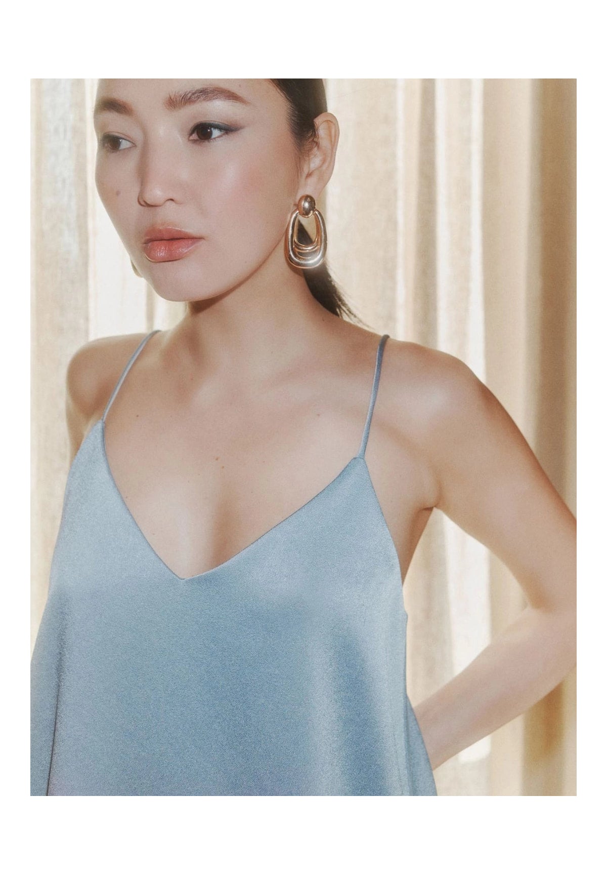 Top 2623166141200 MLLOSCURI1 Azzurro Polvere