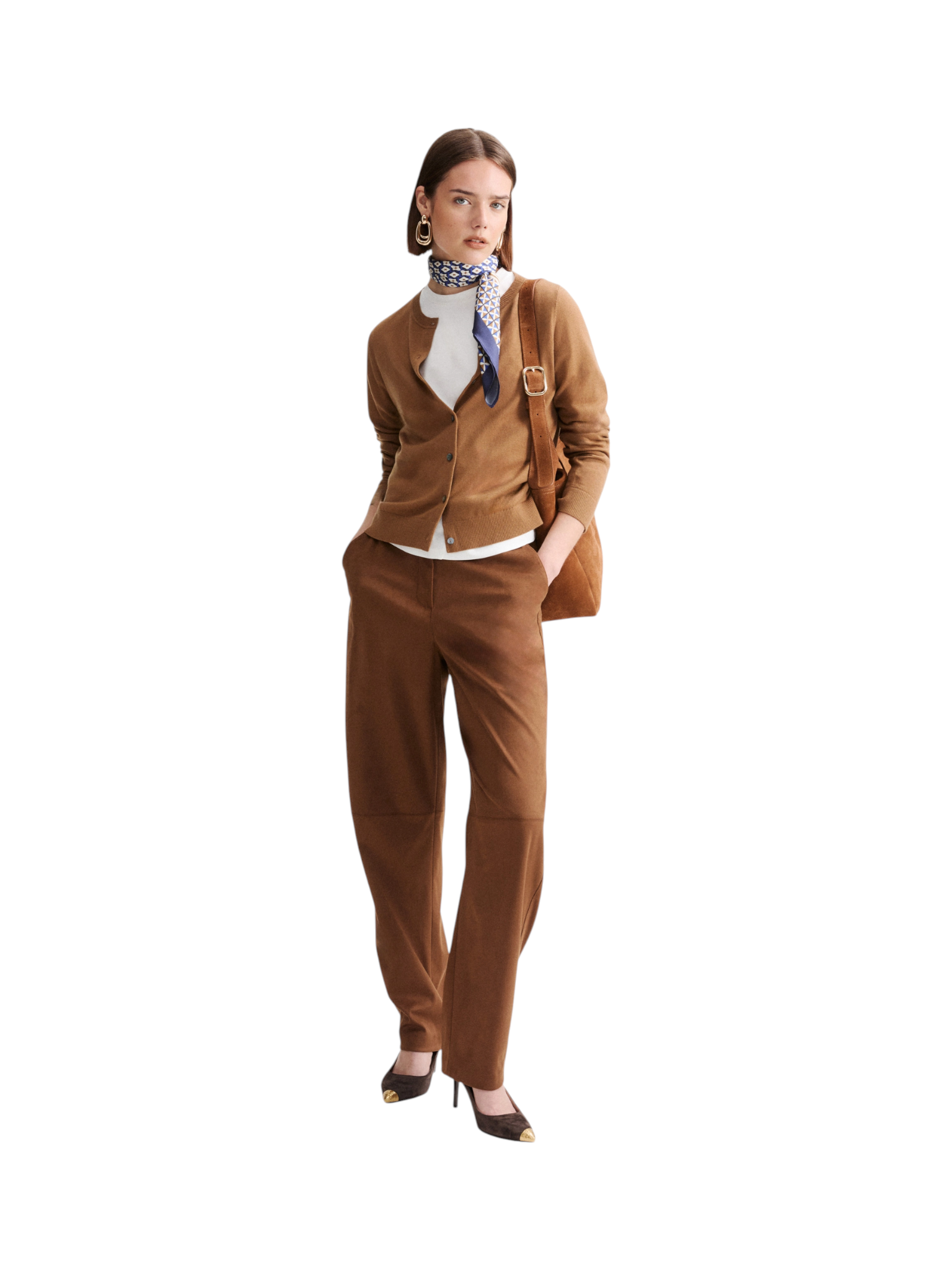 Cardigan 2624346011200 MLLVODKA Tabacco