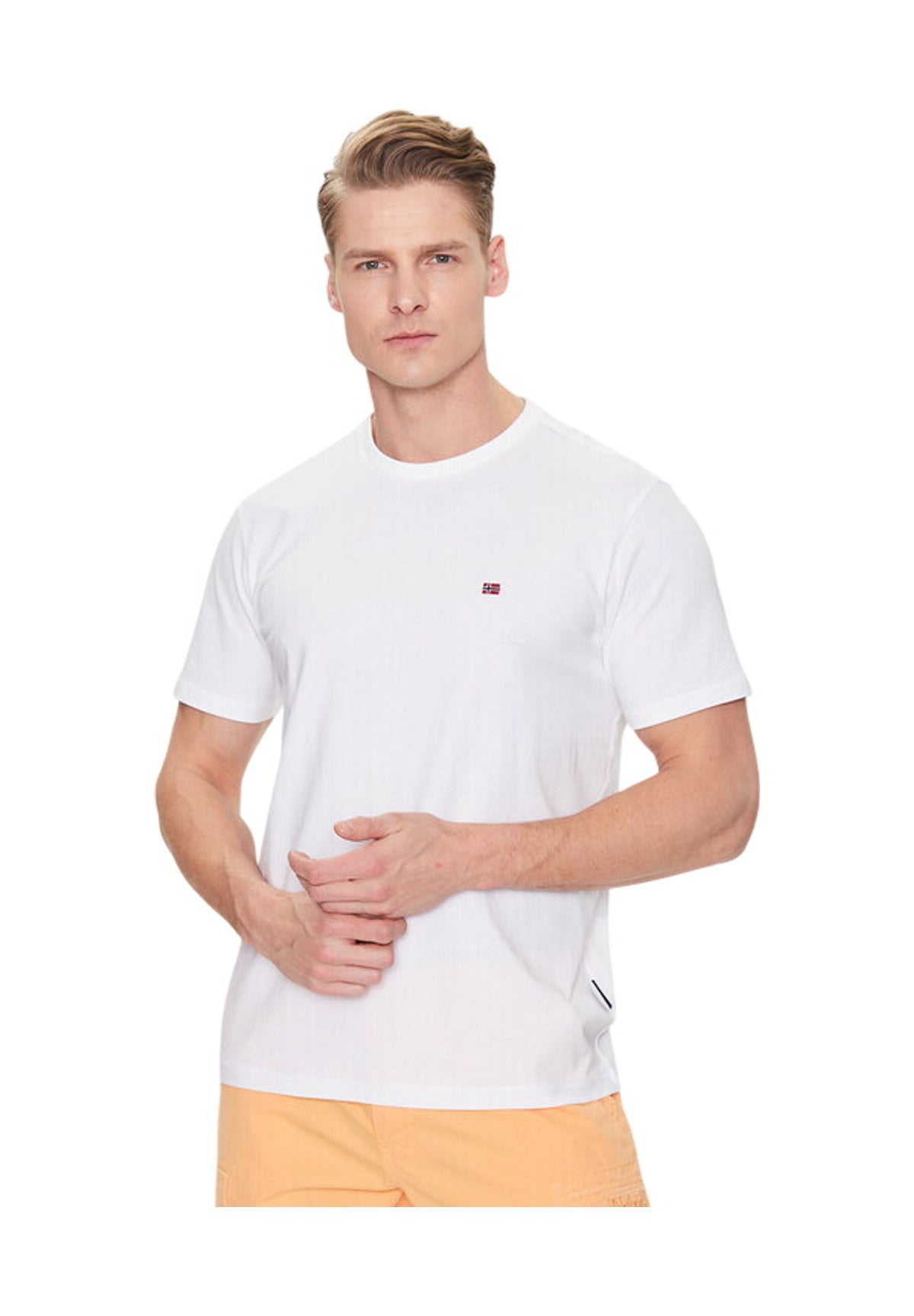 T-shirt a Maniche Corte Salis Ss Sum NP0A4H8D Brightwhite 002