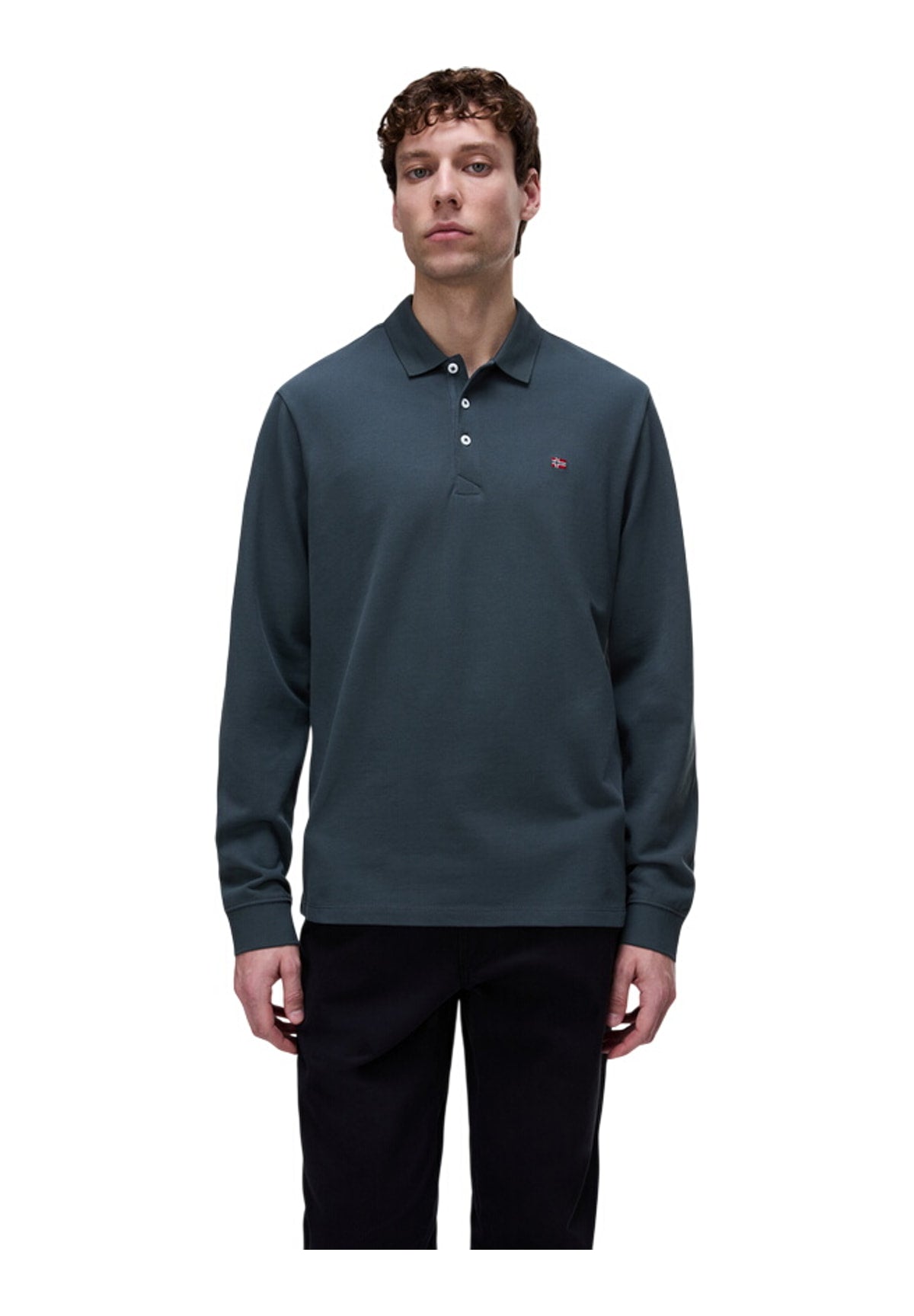 Polo Jersey Ealis Ls 1 NP0A4I8Q Green Urban