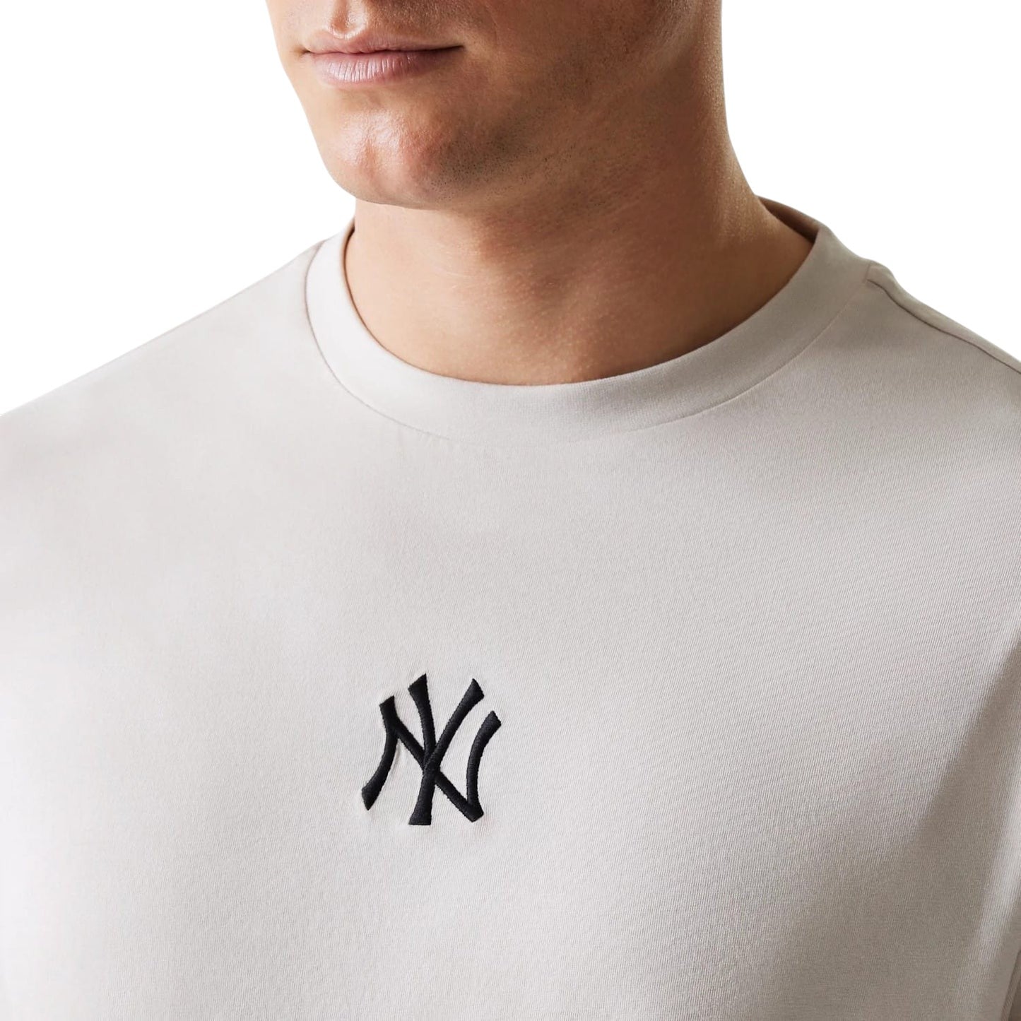 T-shirt a Maniche Corte New York Yankees 60675747 Light Beige