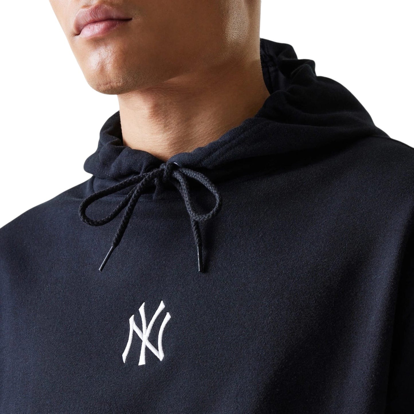 Felpa Pullover con Cappuccio New York Yankees 60675777 Black