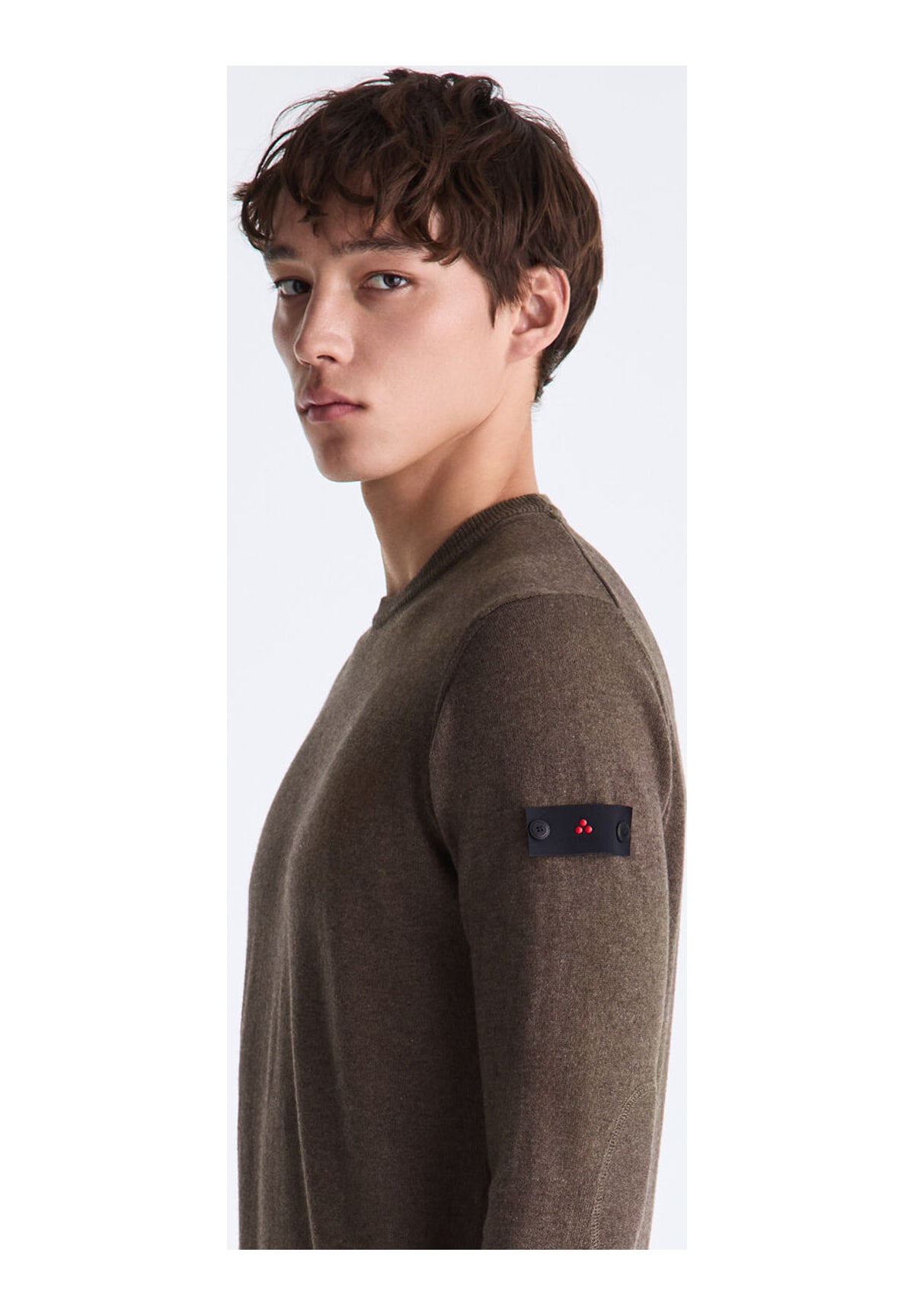 Maglione Girocollo Peu5965 EXMOOR RWS 08 Ferro, Melange