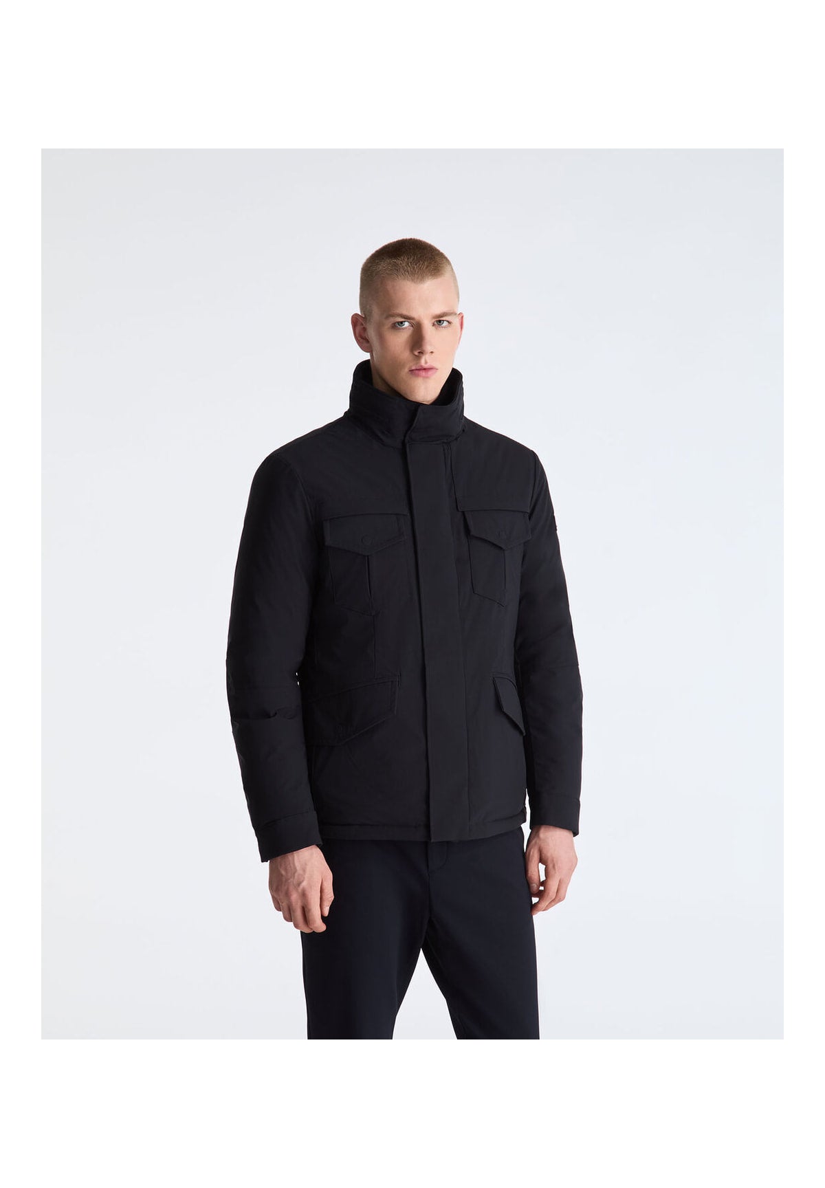 Giubbotto Peu5982 STRIPES SRTR GRS 04 Nero