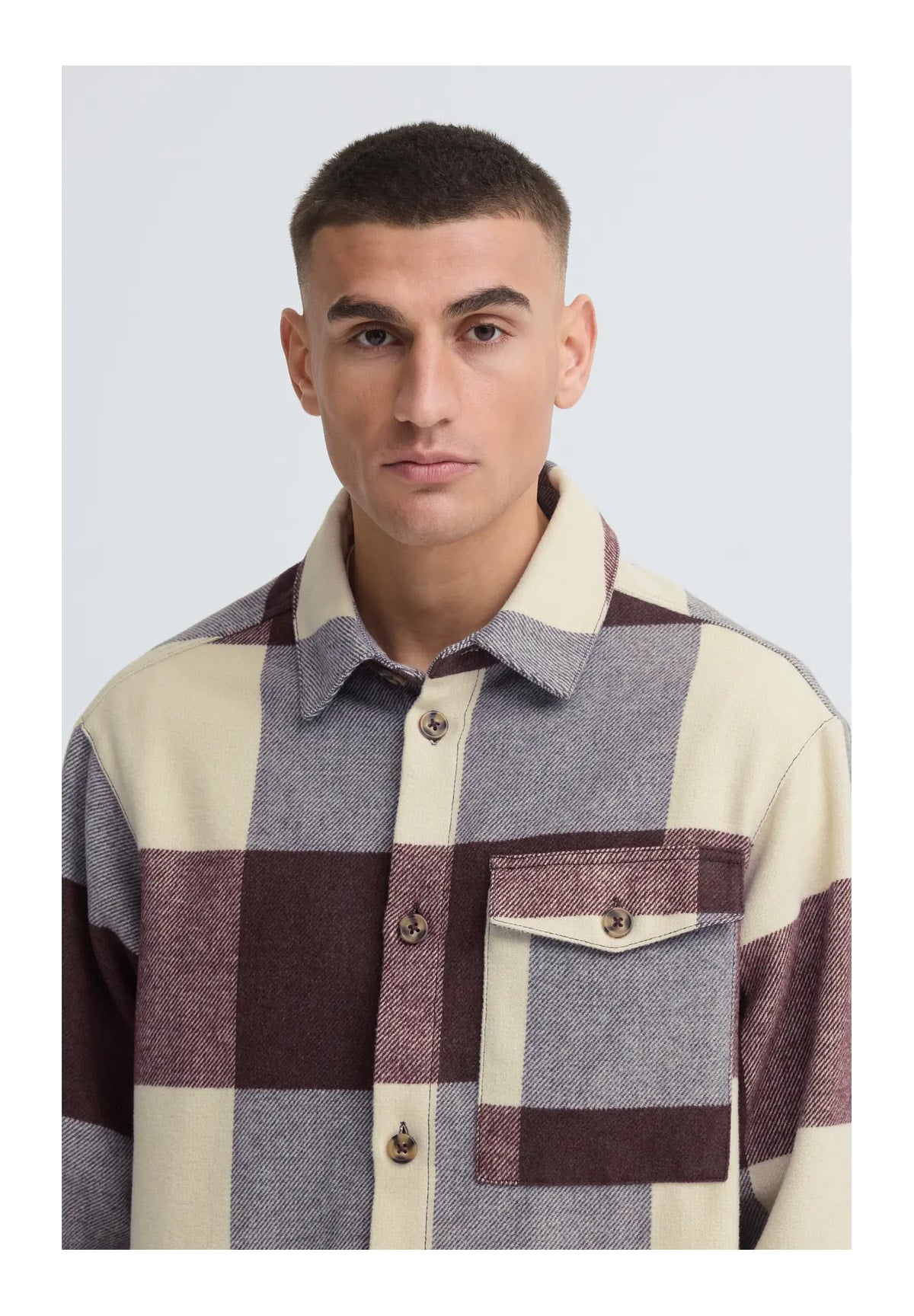 Camicia a Maniche Lunghe Sdmanheim 21108287 Fudge