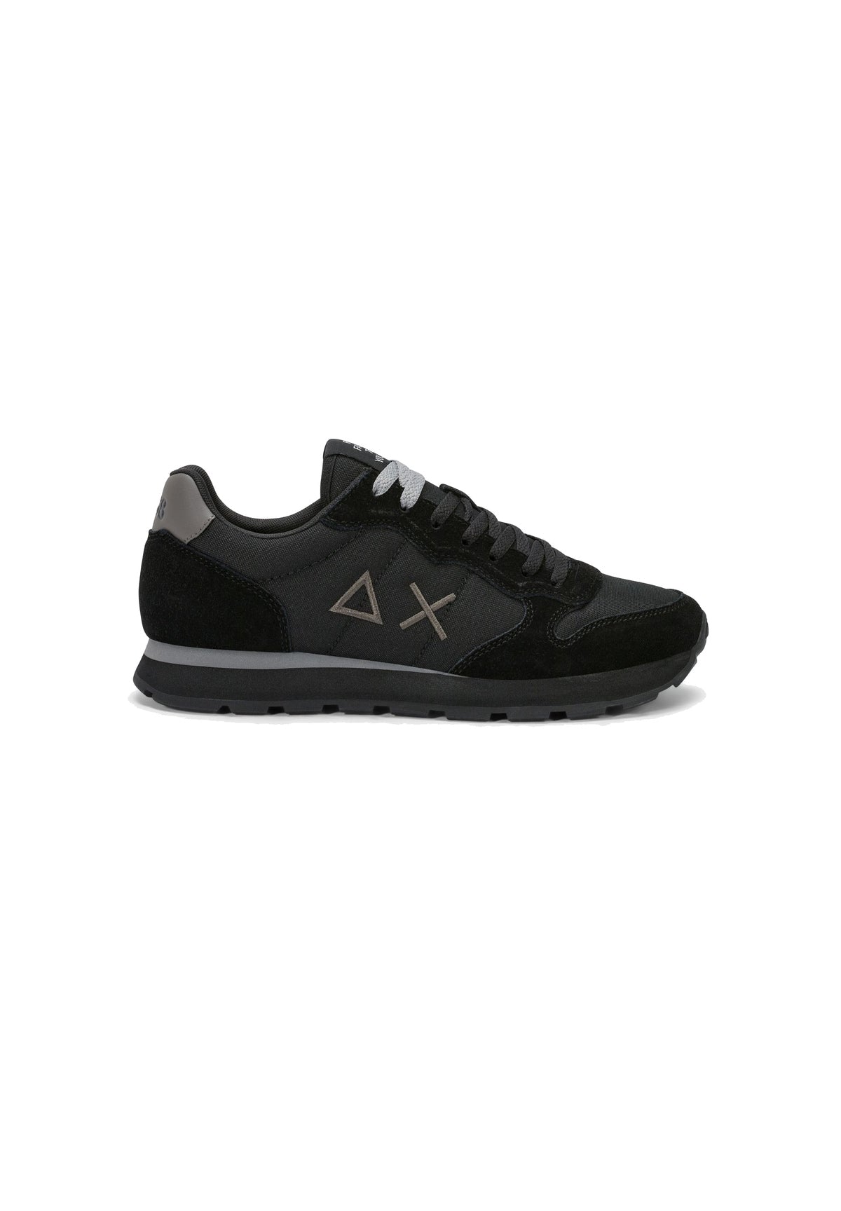 Sneakers Tom Solid Z46101 Nero, Grigio Scuro