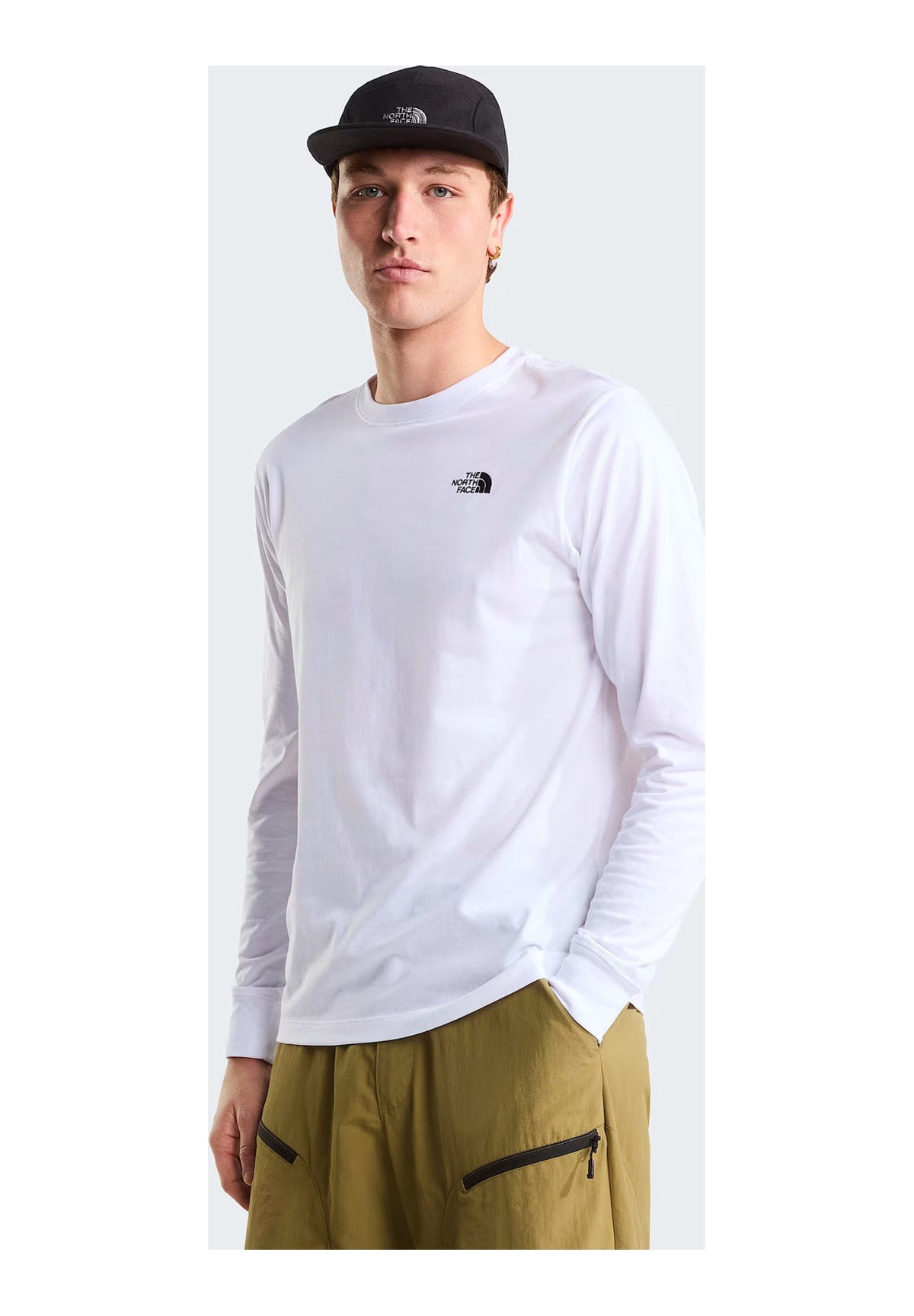 Felpa Girocollo M Evolution Simple Dome NF0A8EU3 Tnf White