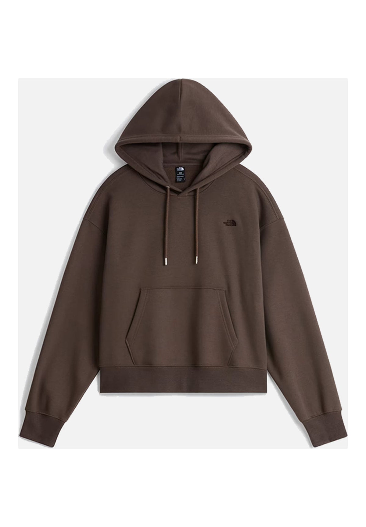 Felpa Pullover con Cappuccio W Tnf Essential Simple Dome Boxy NF0A8HBX Smokey Brown