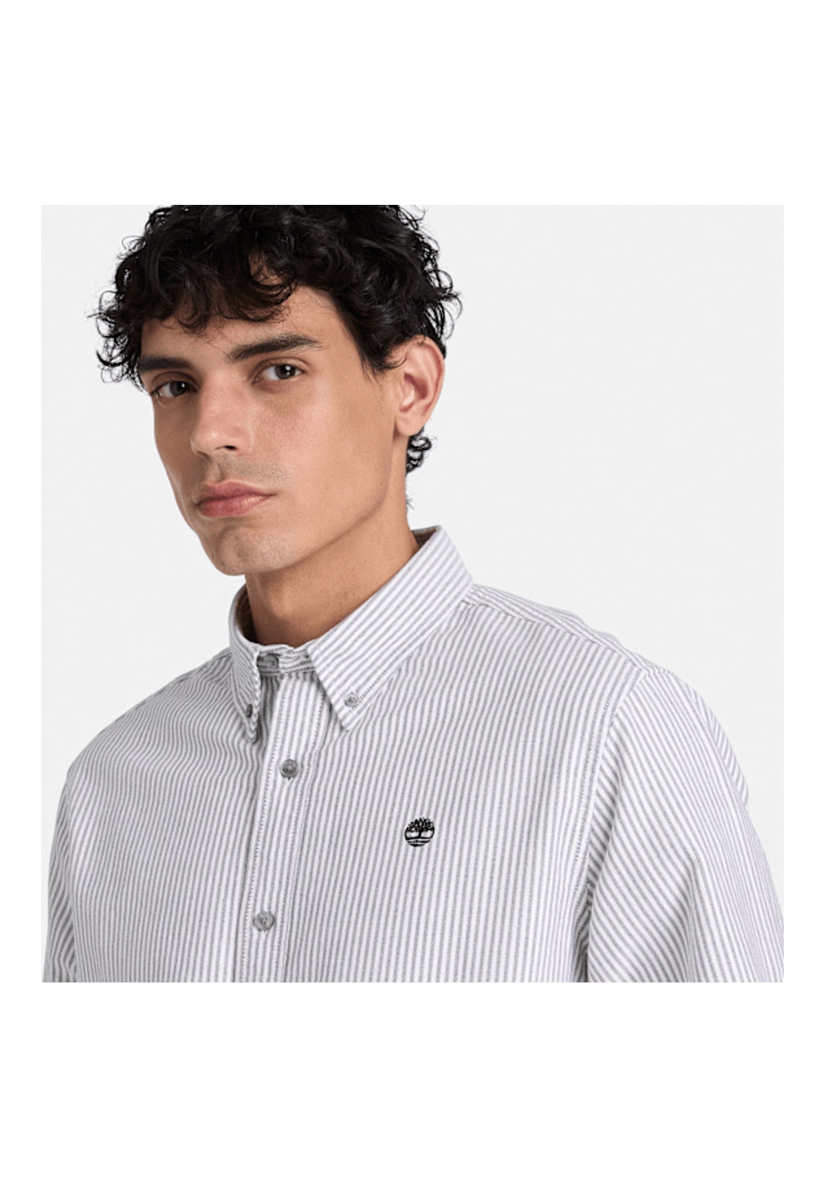 Camicia a Maniche Lunghe Lake Warner TBC0YH8B Vntg Black Yd