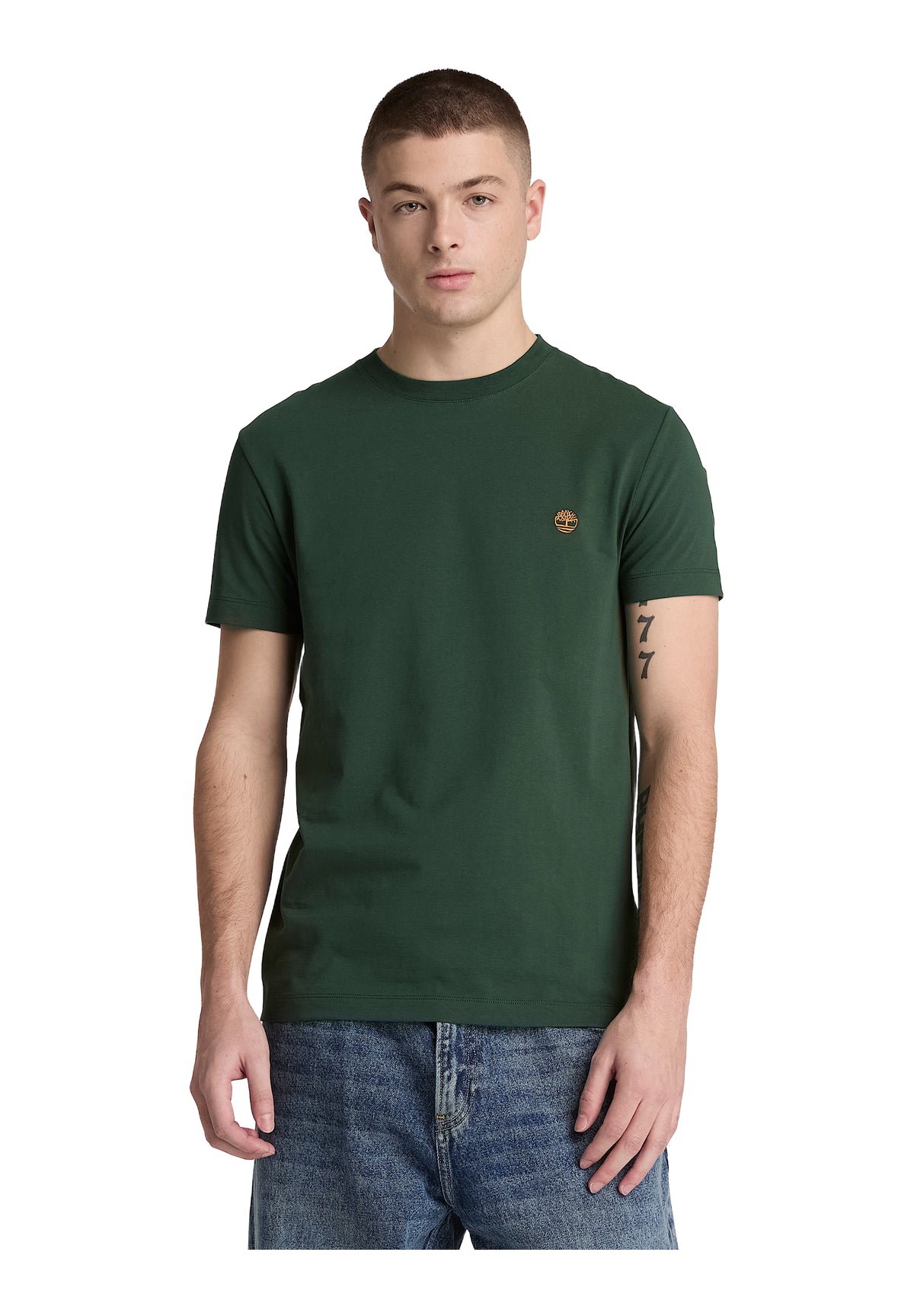 T-shirt a Maniche Corte Dunstan River TBC0YHBU Sycamore