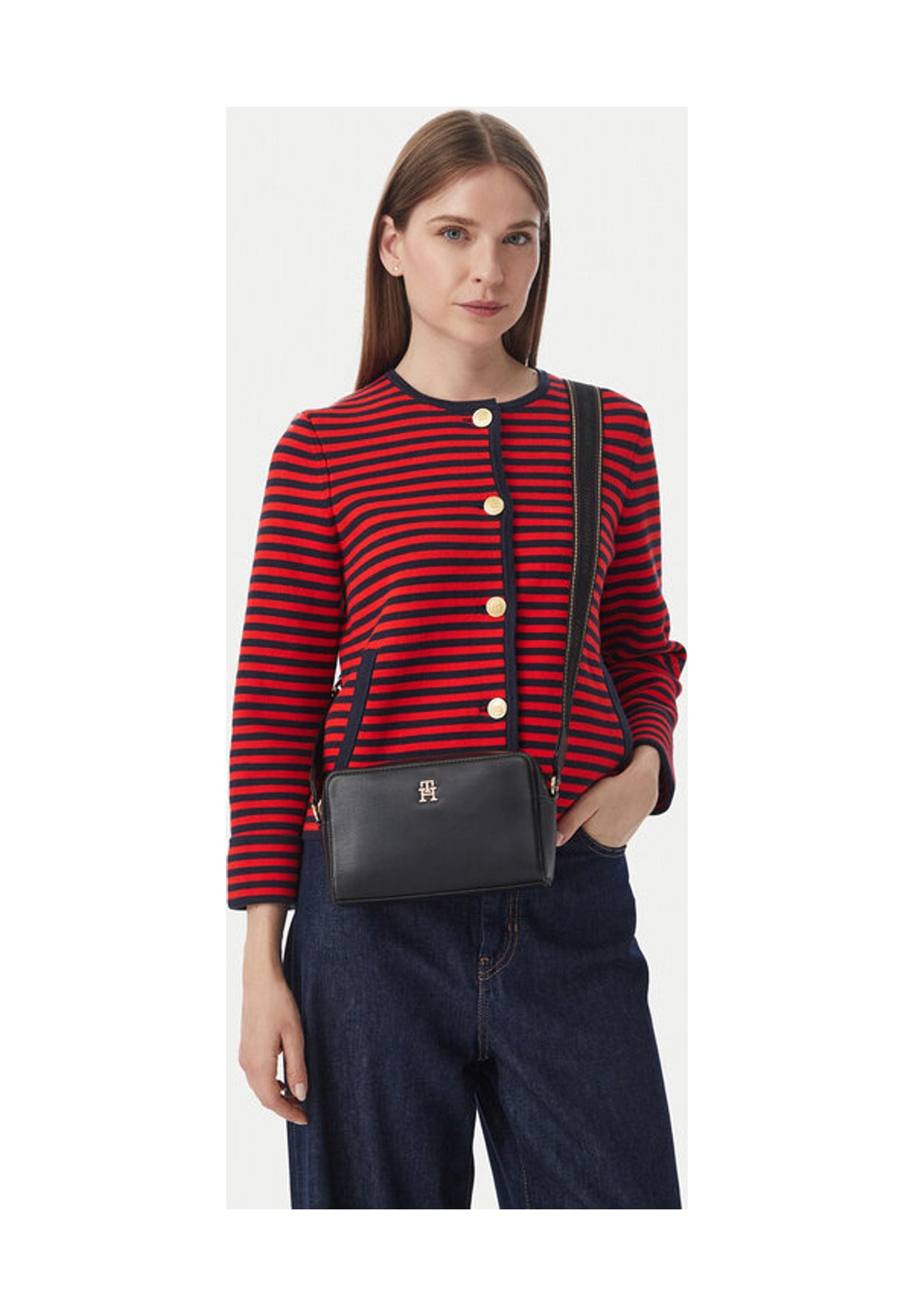 Borsa a Tracolla AW0AW19060 Black