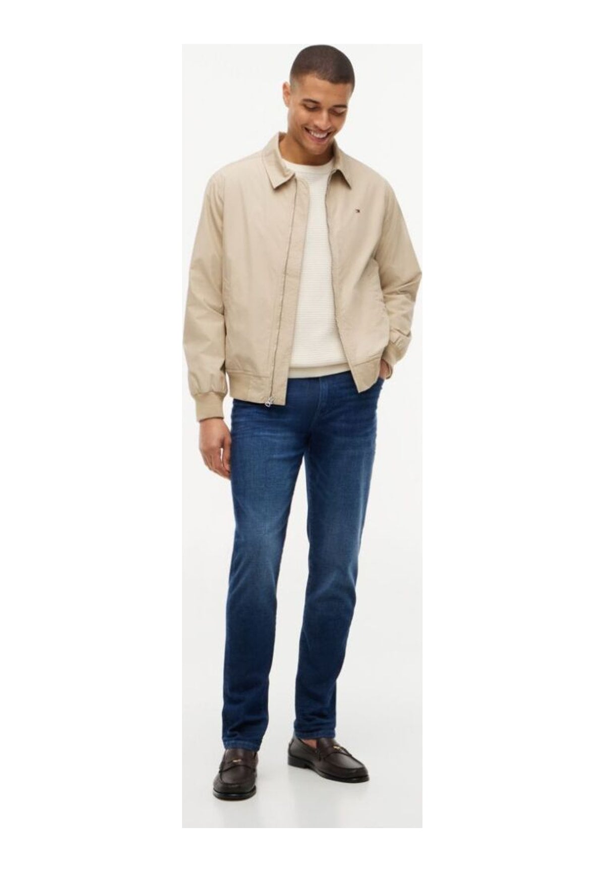 Jeans Slim Bleecker Gene B MW0MW43161 Gene Blue