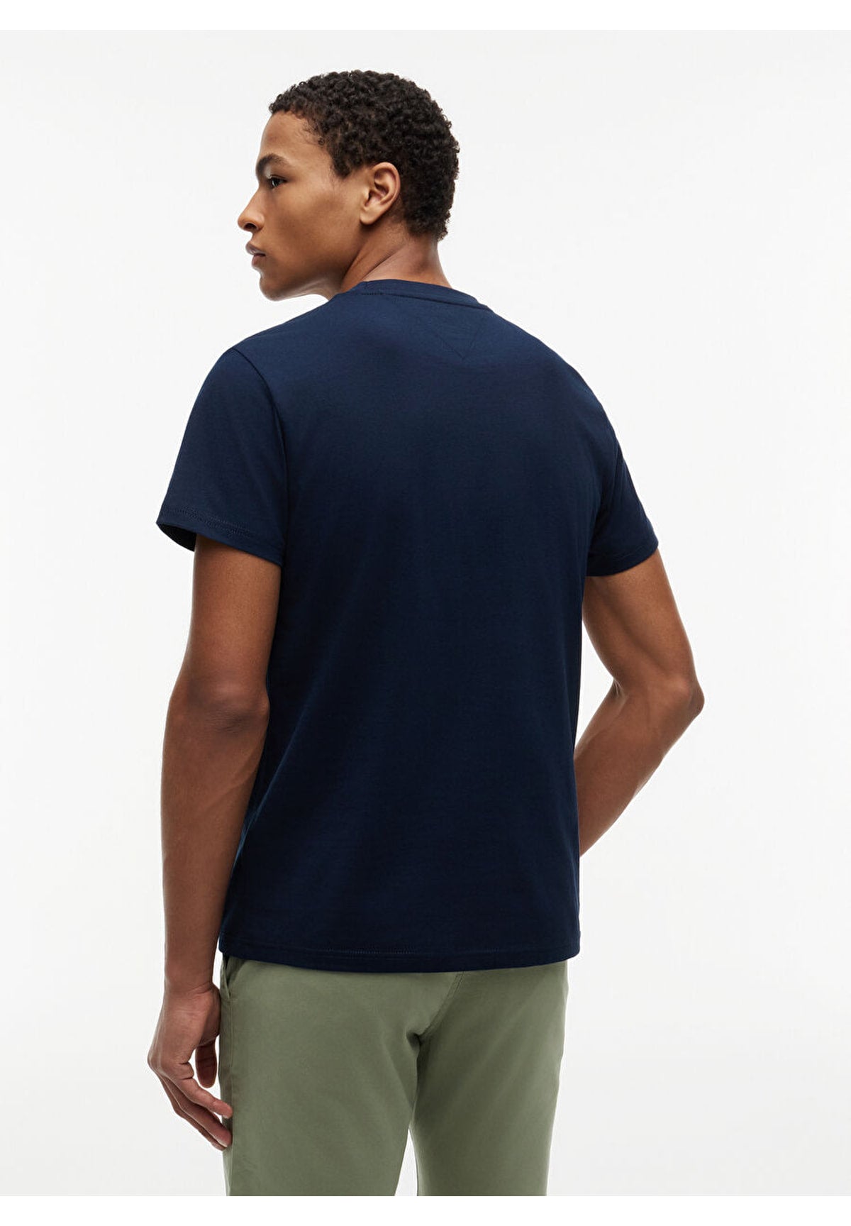 T-shirt a Maniche Corte Tjm Slim Graphic Tee DM0DM23376 Dark Night Navy
