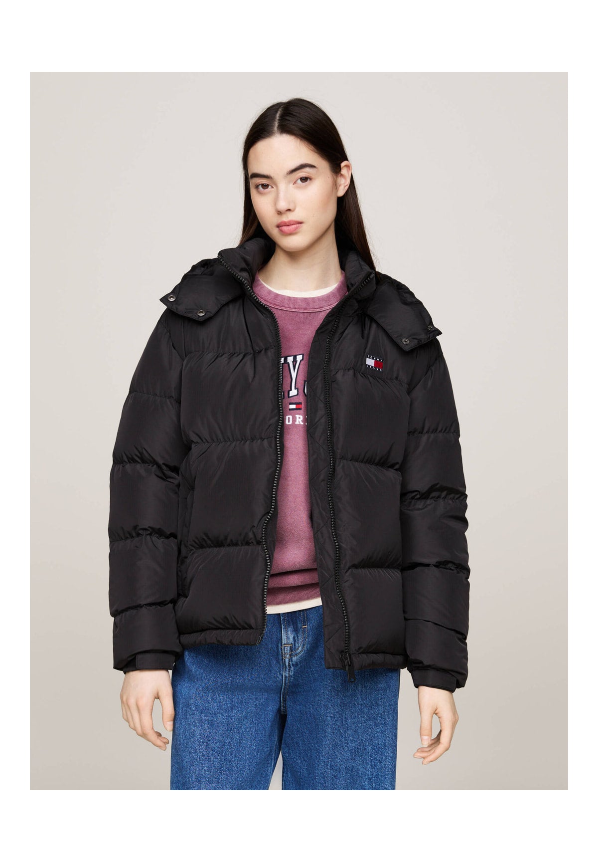 Piumino Pesante Tjw Alaska Puffer Ex DW0DW18610 Black