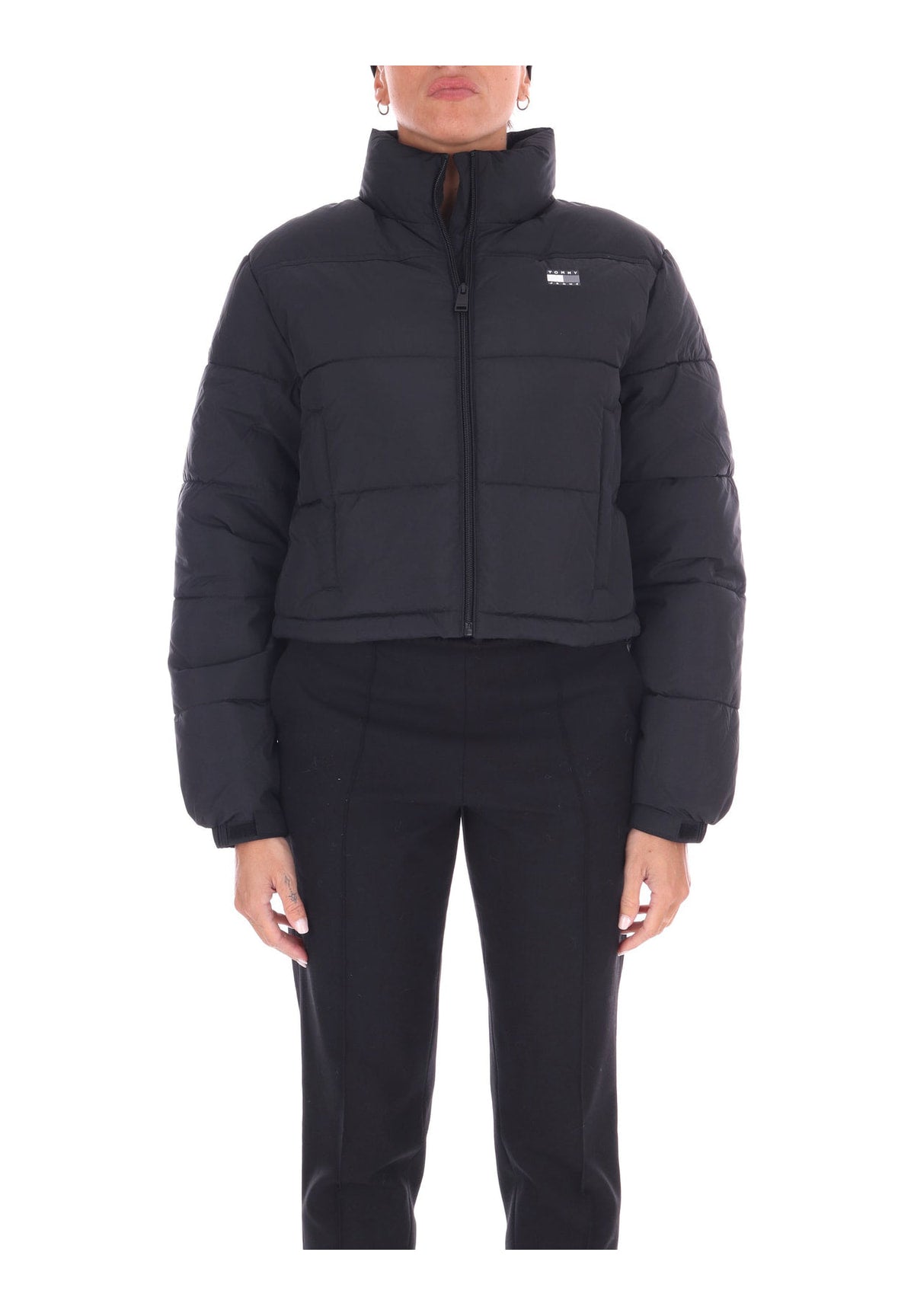 Piumino Pesante Tjw Flag Back Crop E DW0DW21620 Black