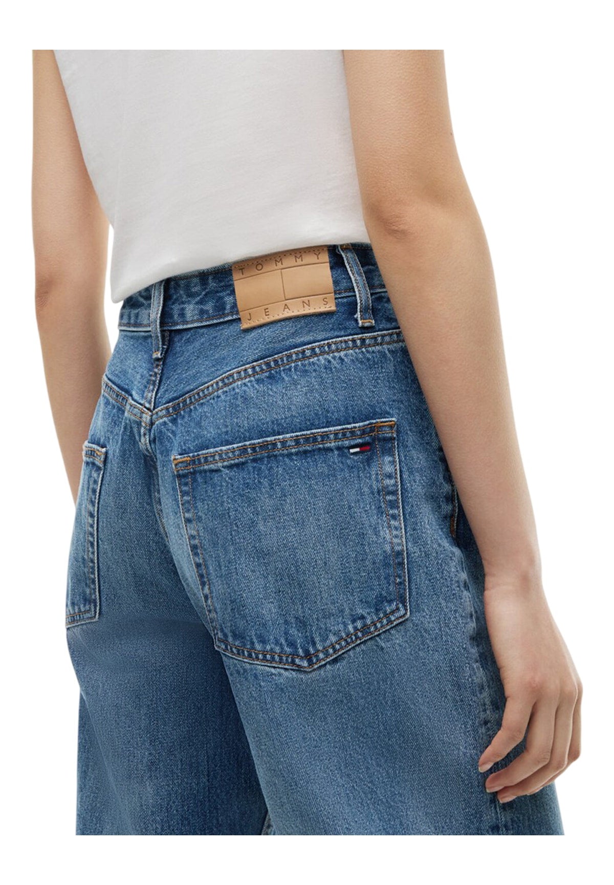 Jeans Mia Mr Rlxd Str Cj60 DW0DW23798 Denim Dark