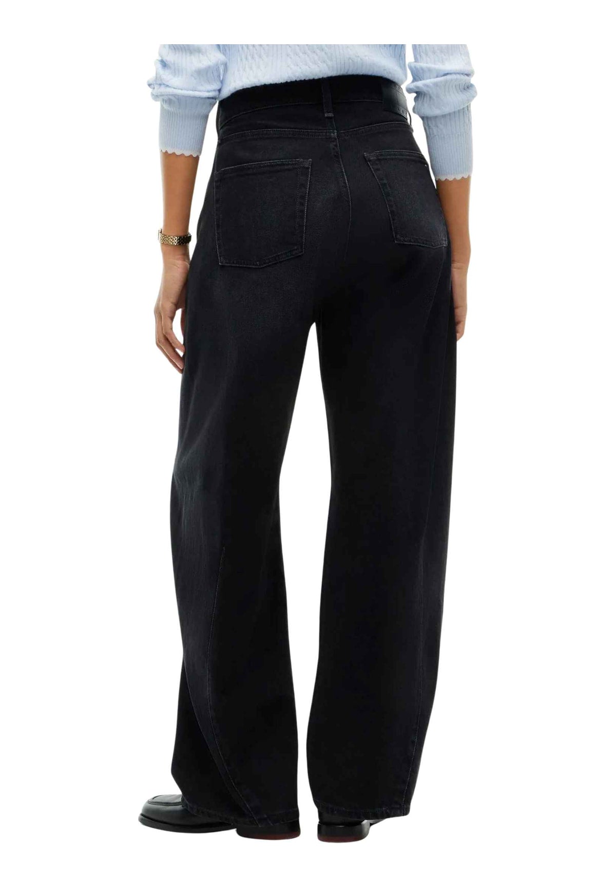 Jeans Ella High Rise Barre DW0DW23823 Denim Black
