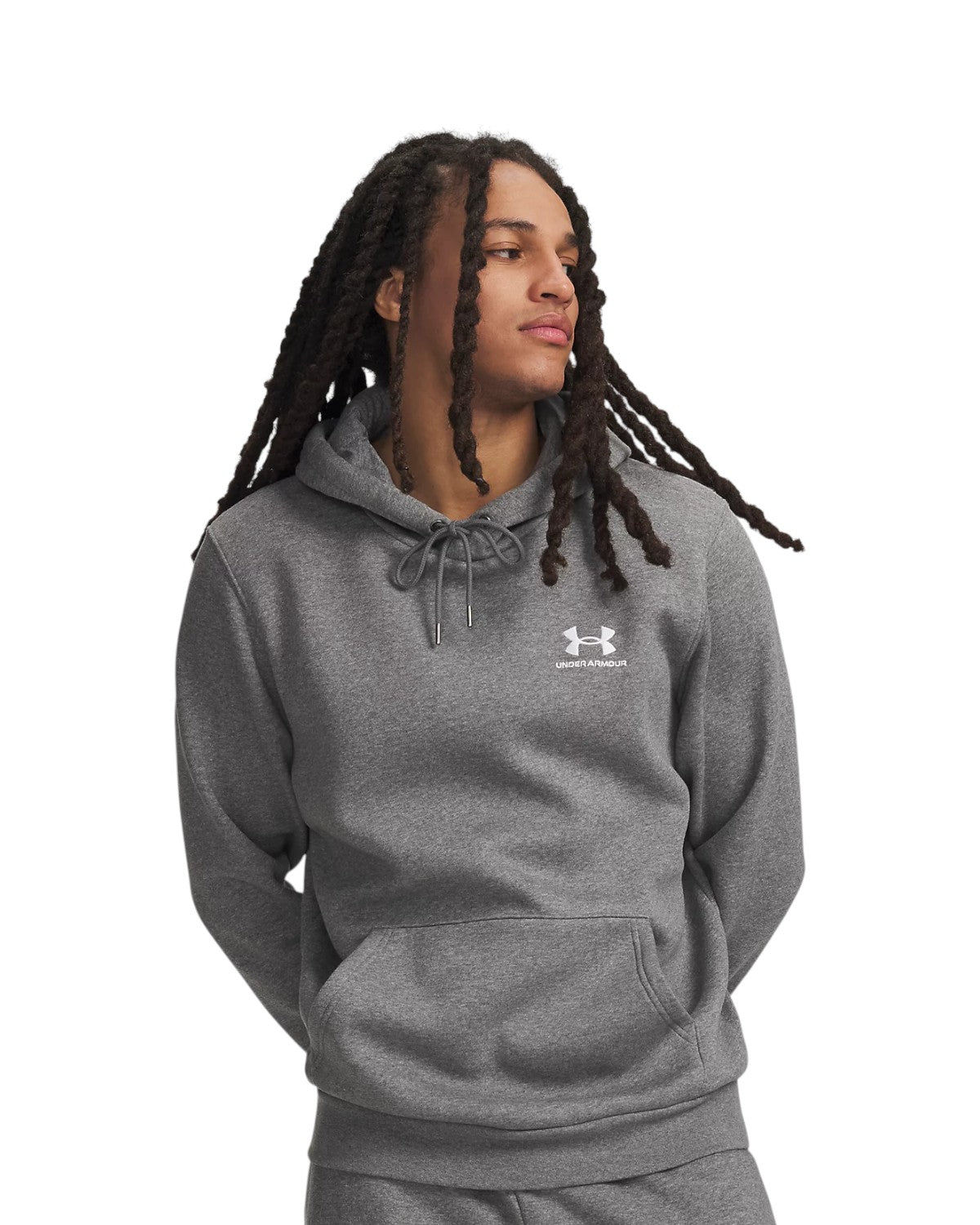 Felpa Pullover con Cappuccio 1373880 Pitch Gray Medium Heather