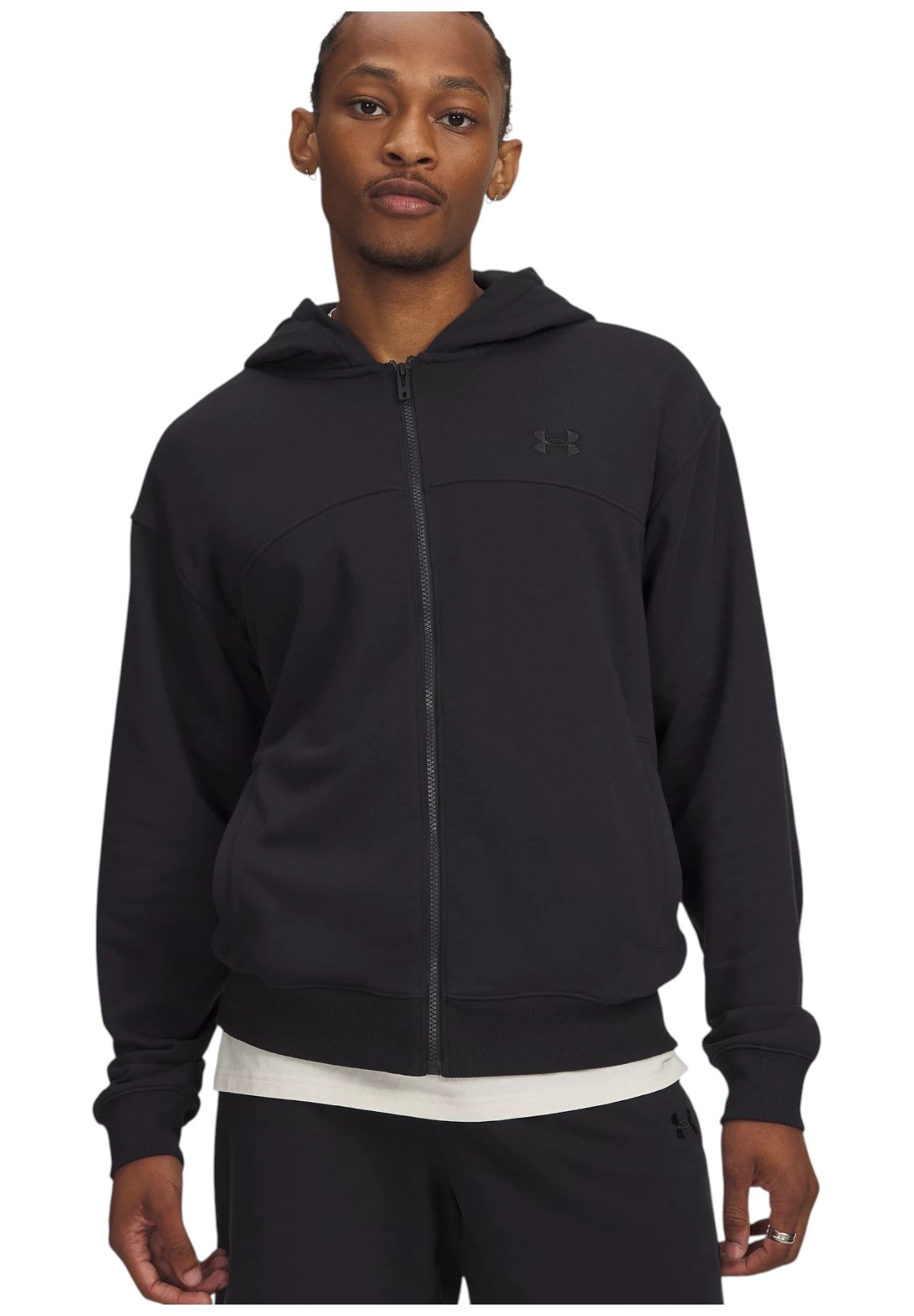 Felpa Full-Zip con Cappuccio Rival Lw Fz 6009346 Black