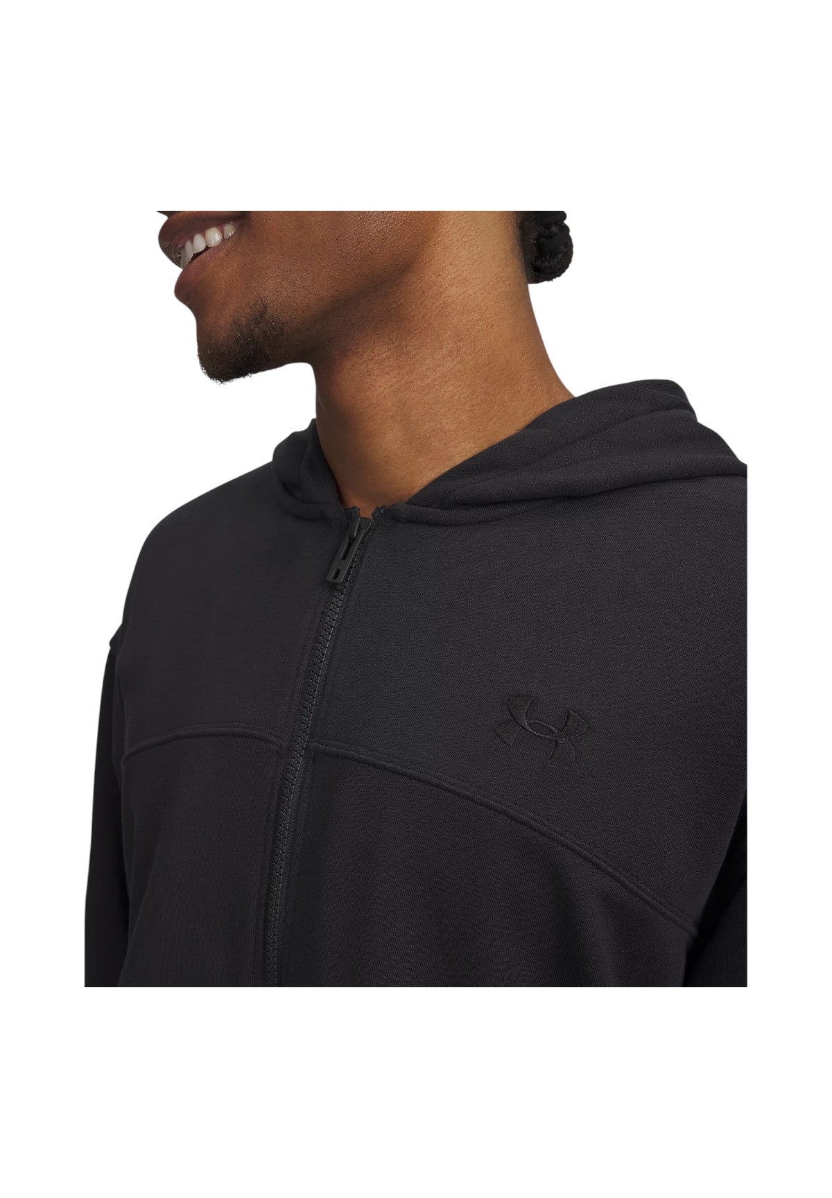 Felpa Full-Zip con Cappuccio Rival Lw Fz 6009346 Black