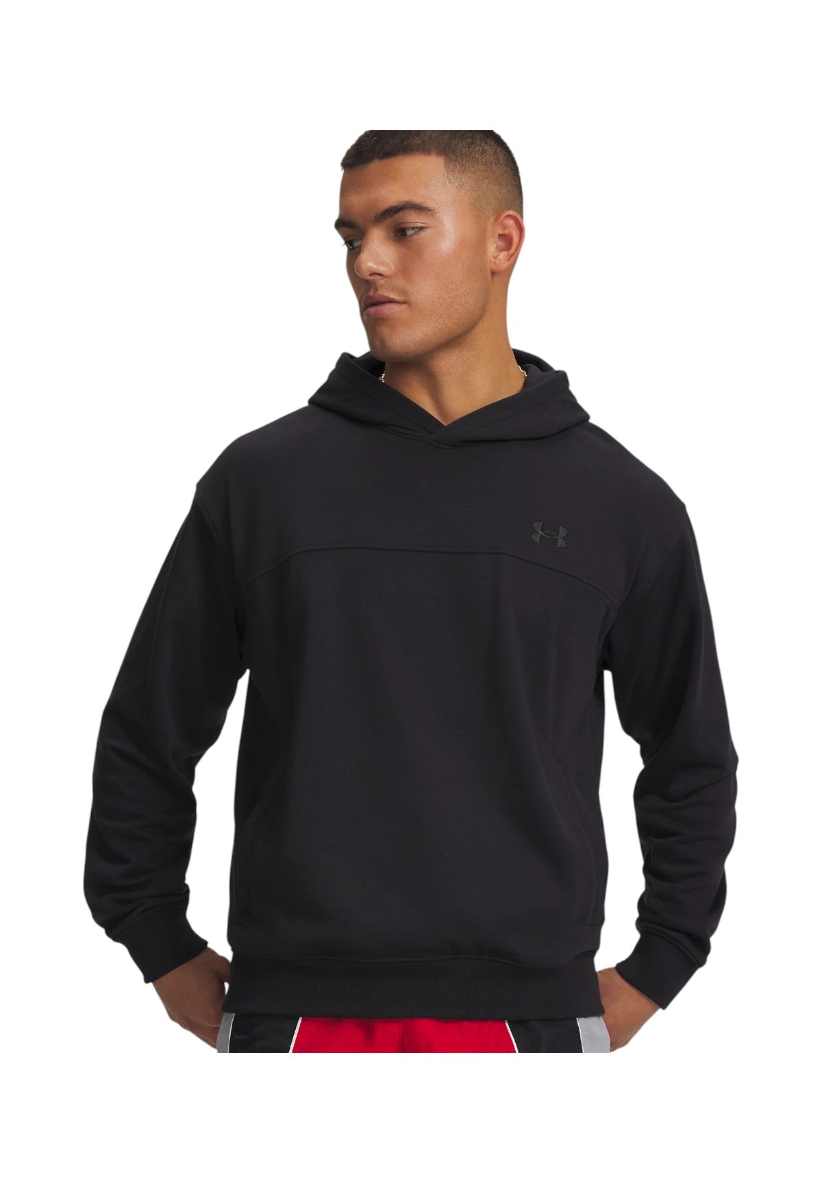 Felpa Pullover con Cappuccio Rival Lw Hoodie 6012335 Black